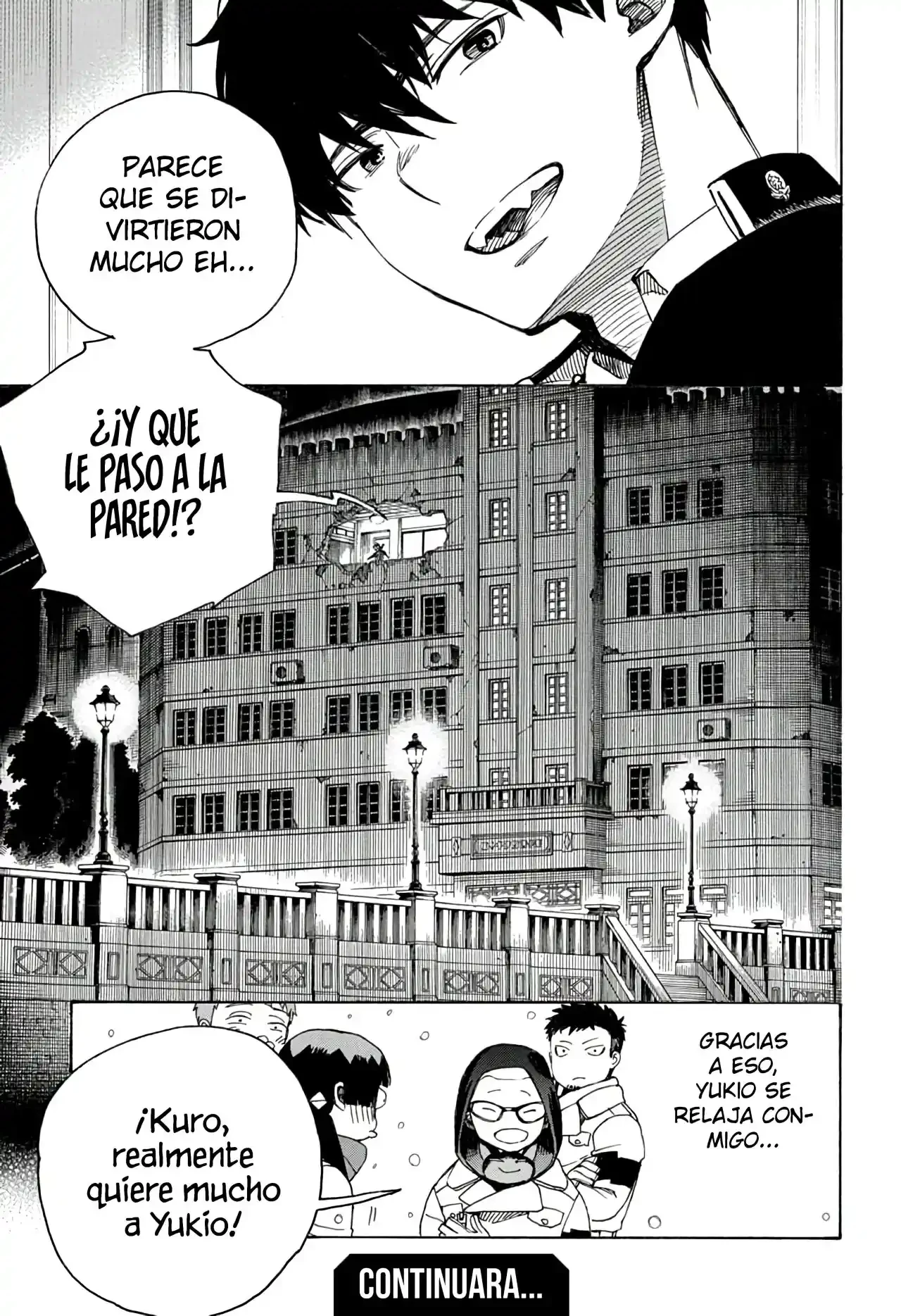 Ao no Exorcist capítulo 135.5, página 17