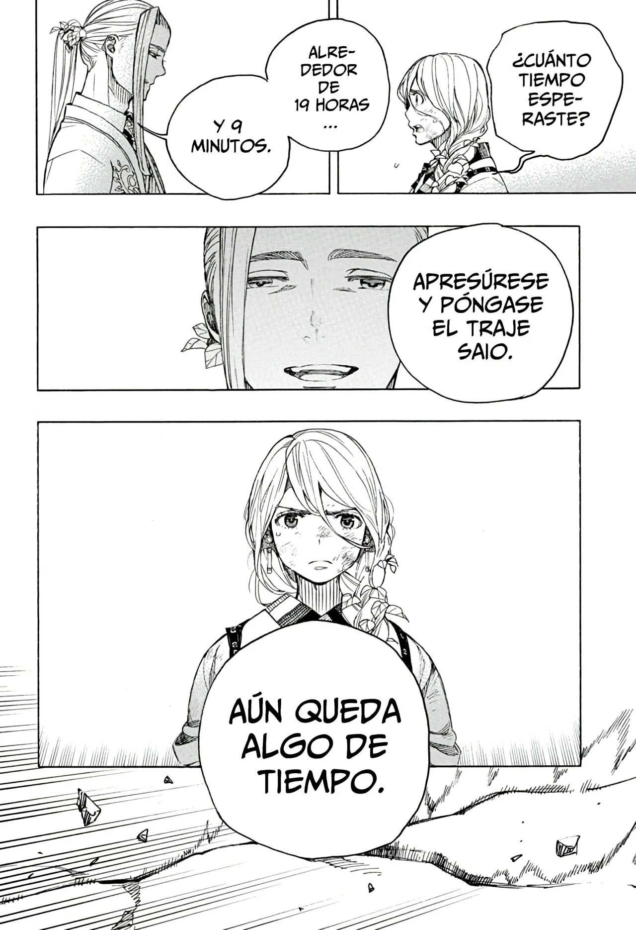 Ao no Exorcist capítulo 135, página 3