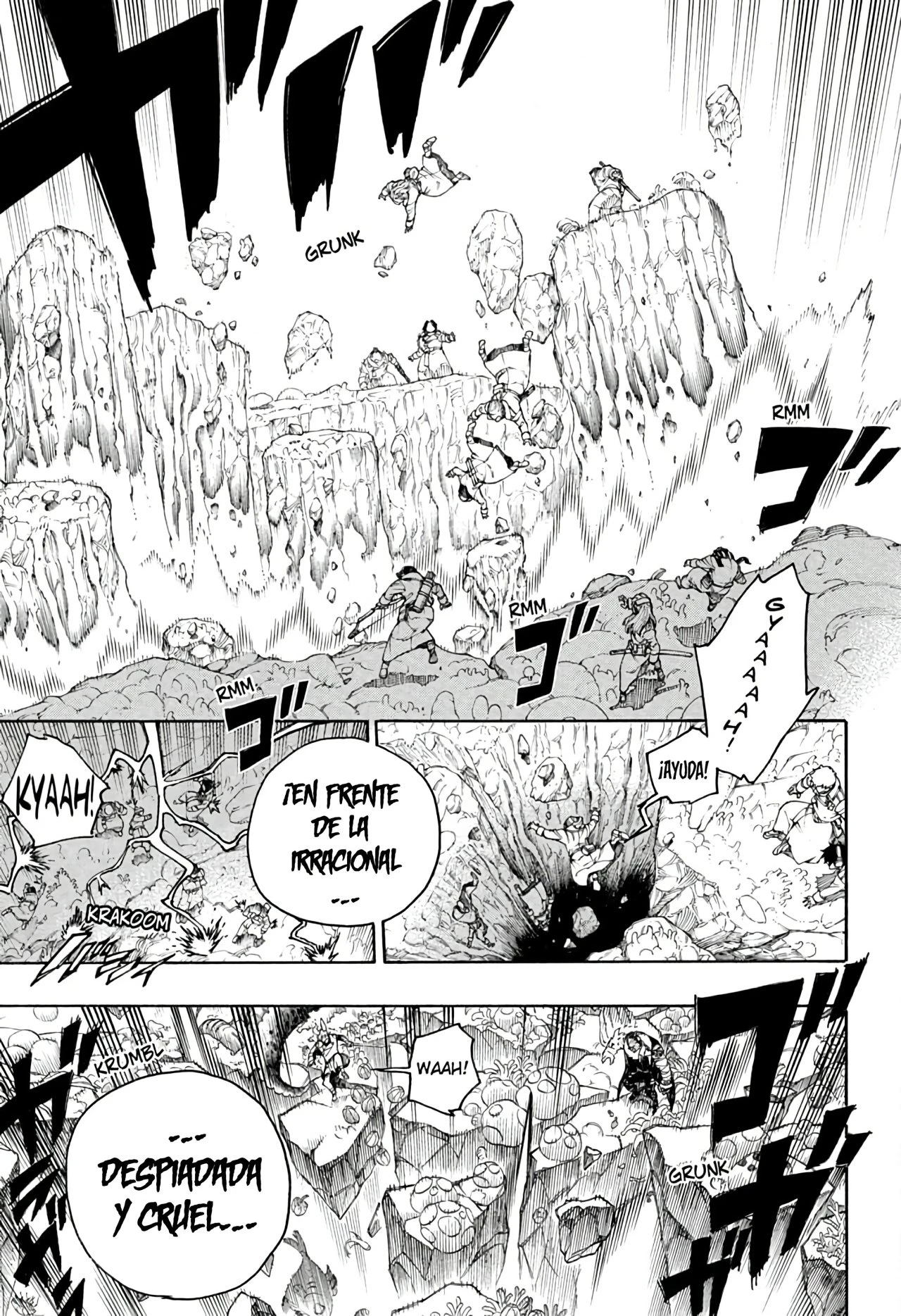 Ao no Exorcist capítulo 135, página 4