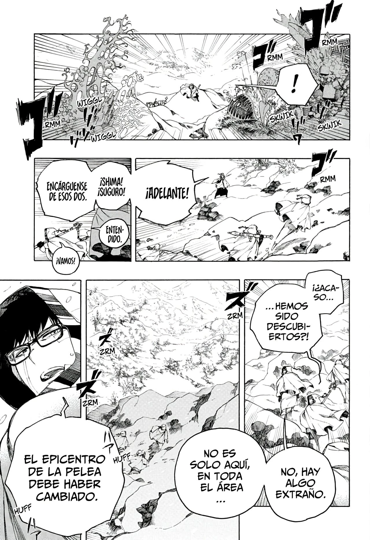 Ao no Exorcist capítulo 135, página 6