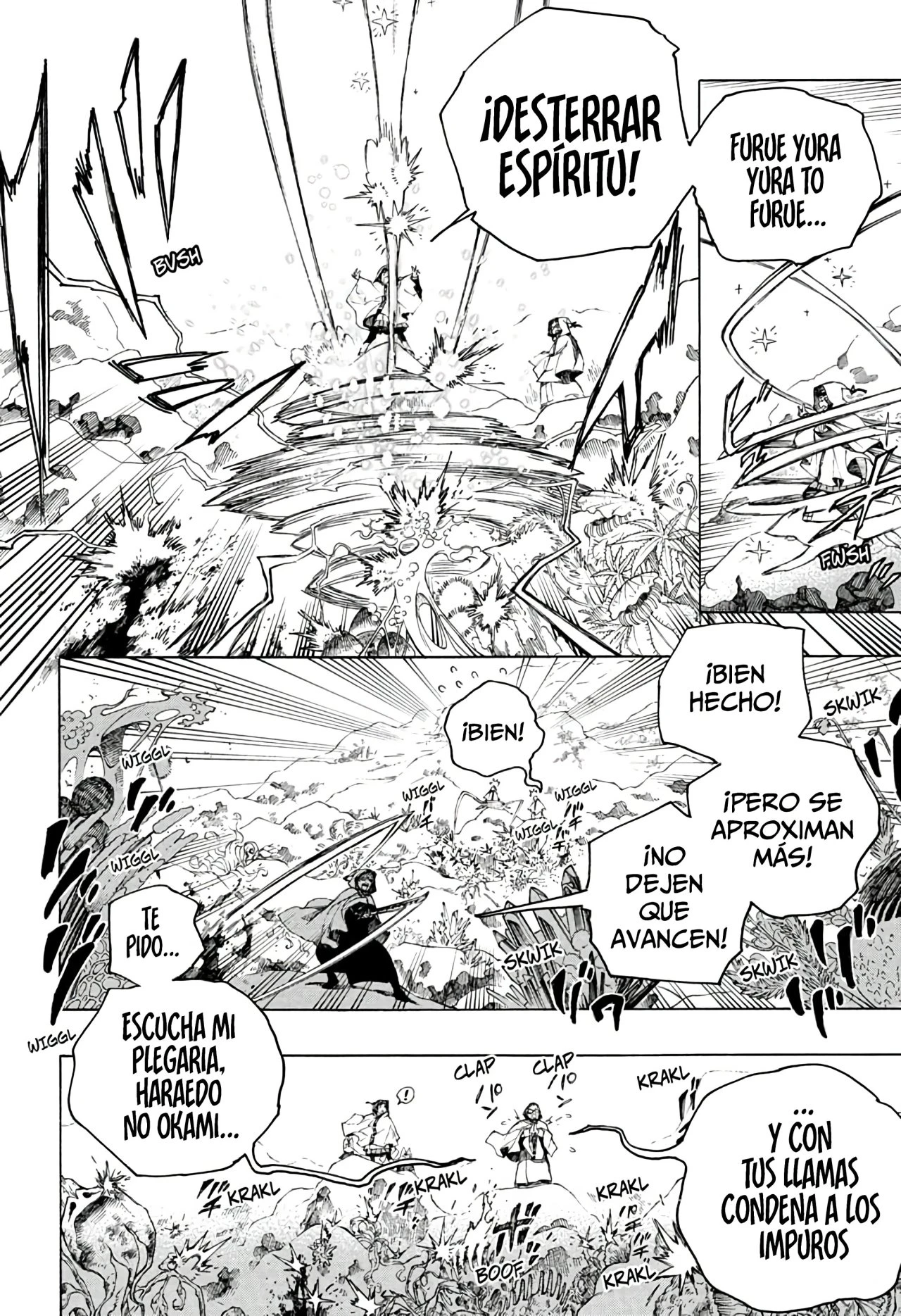 Ao no Exorcist capítulo 135, página 7
