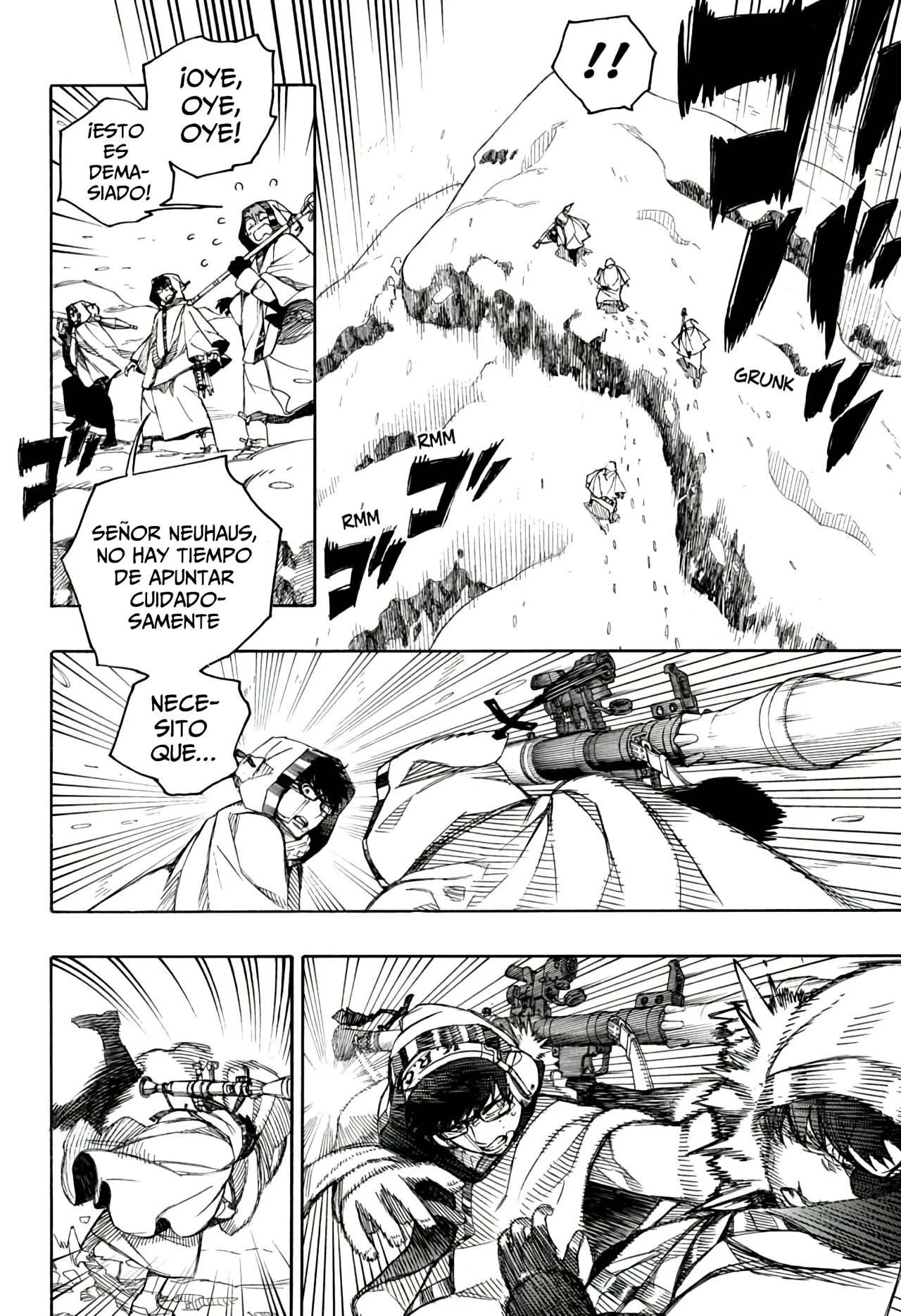Ao no Exorcist capítulo 135, página 9