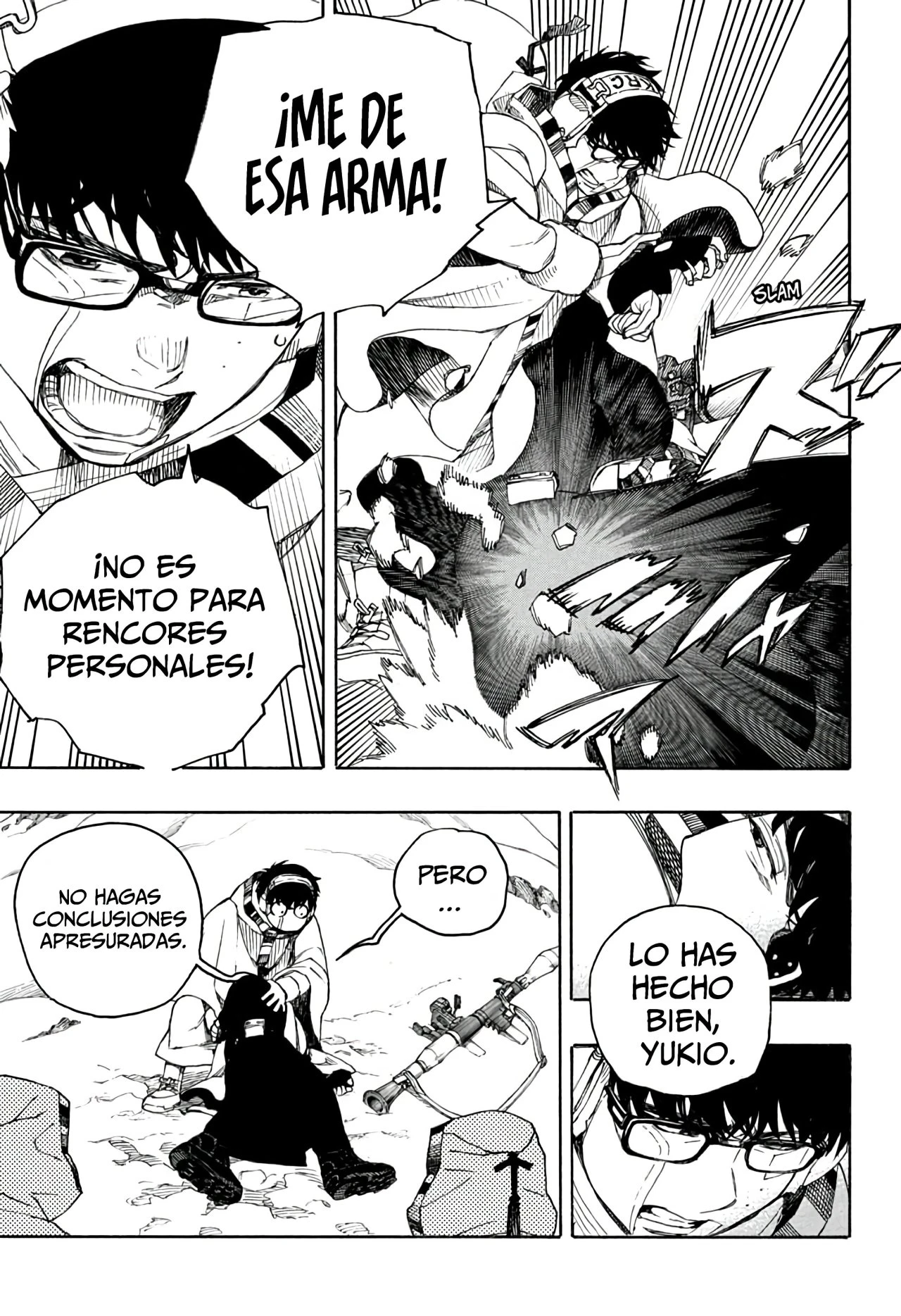 Ao no Exorcist capítulo 135, página 10