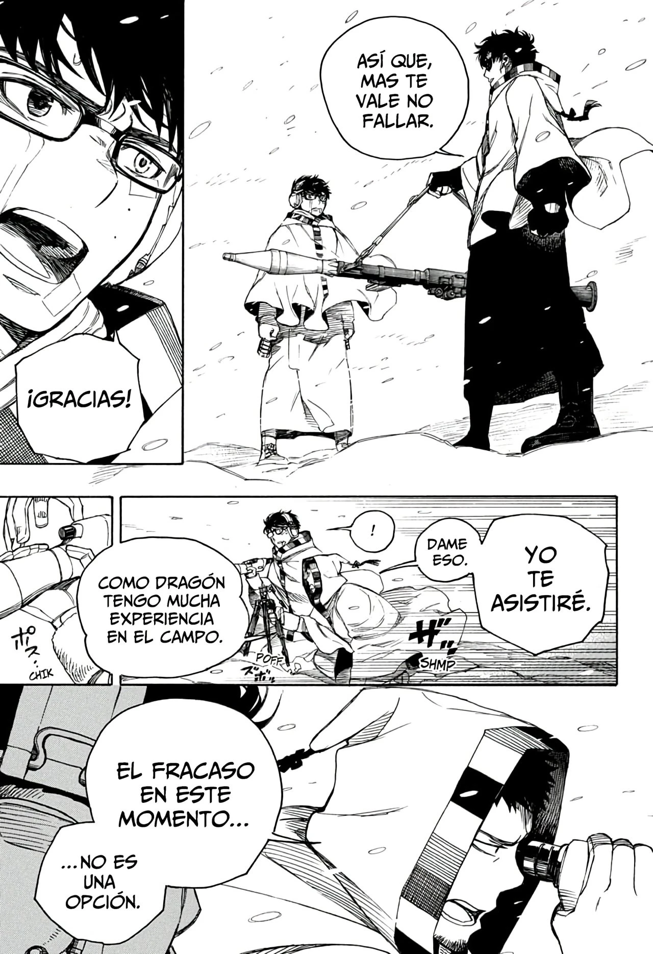 Ao no Exorcist capítulo 135, página 12