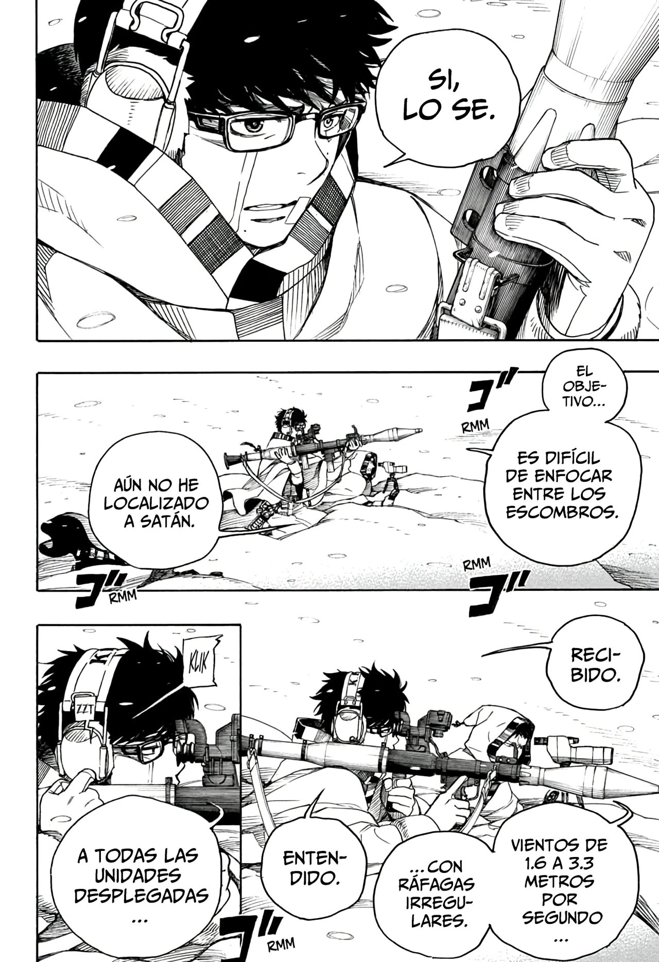Ao no Exorcist capítulo 135, página 13