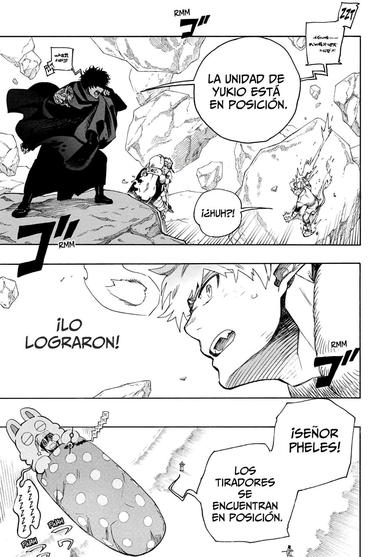 Ao no Exorcist capítulo 135, página 14