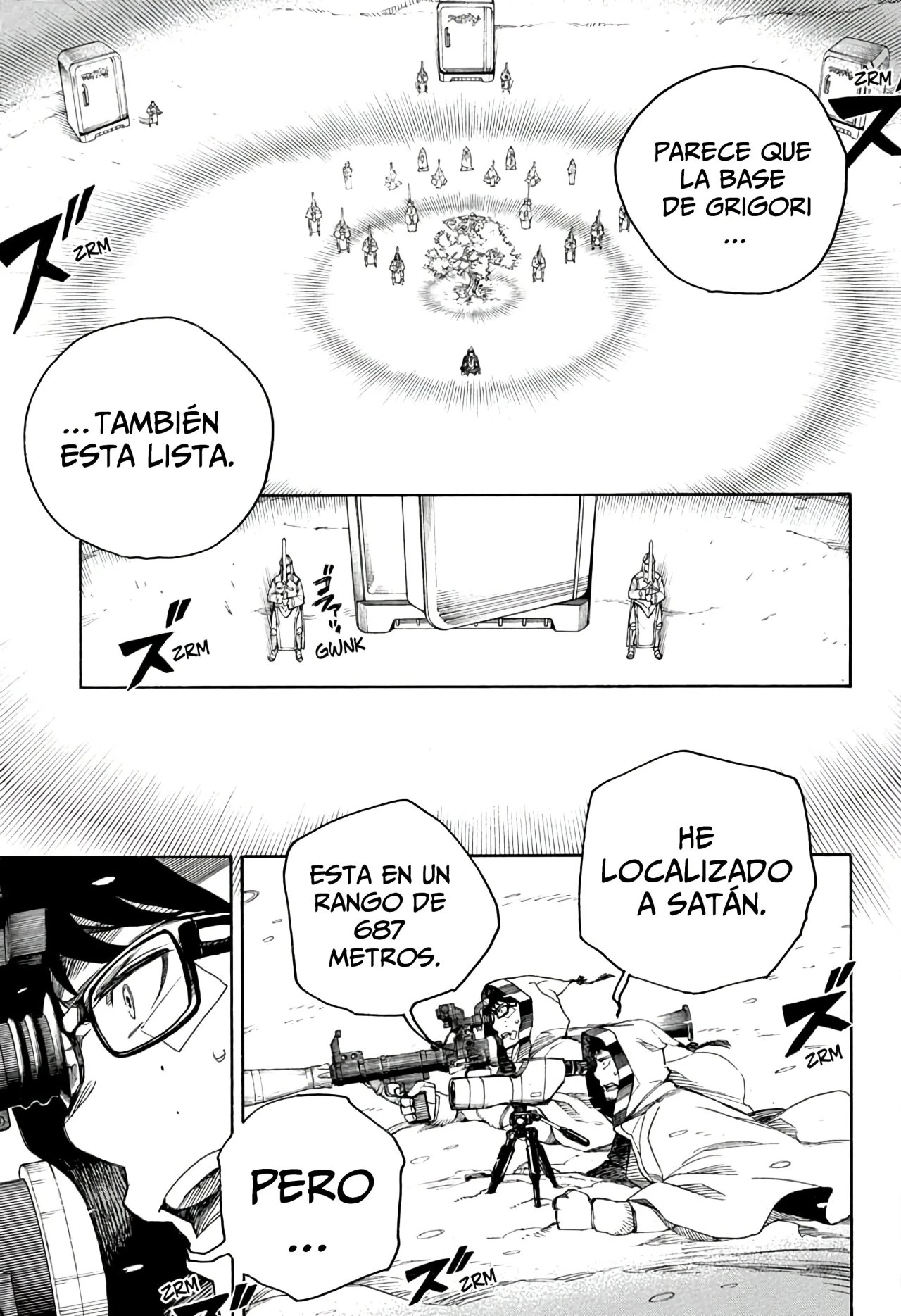 Ao no Exorcist capítulo 135, página 16