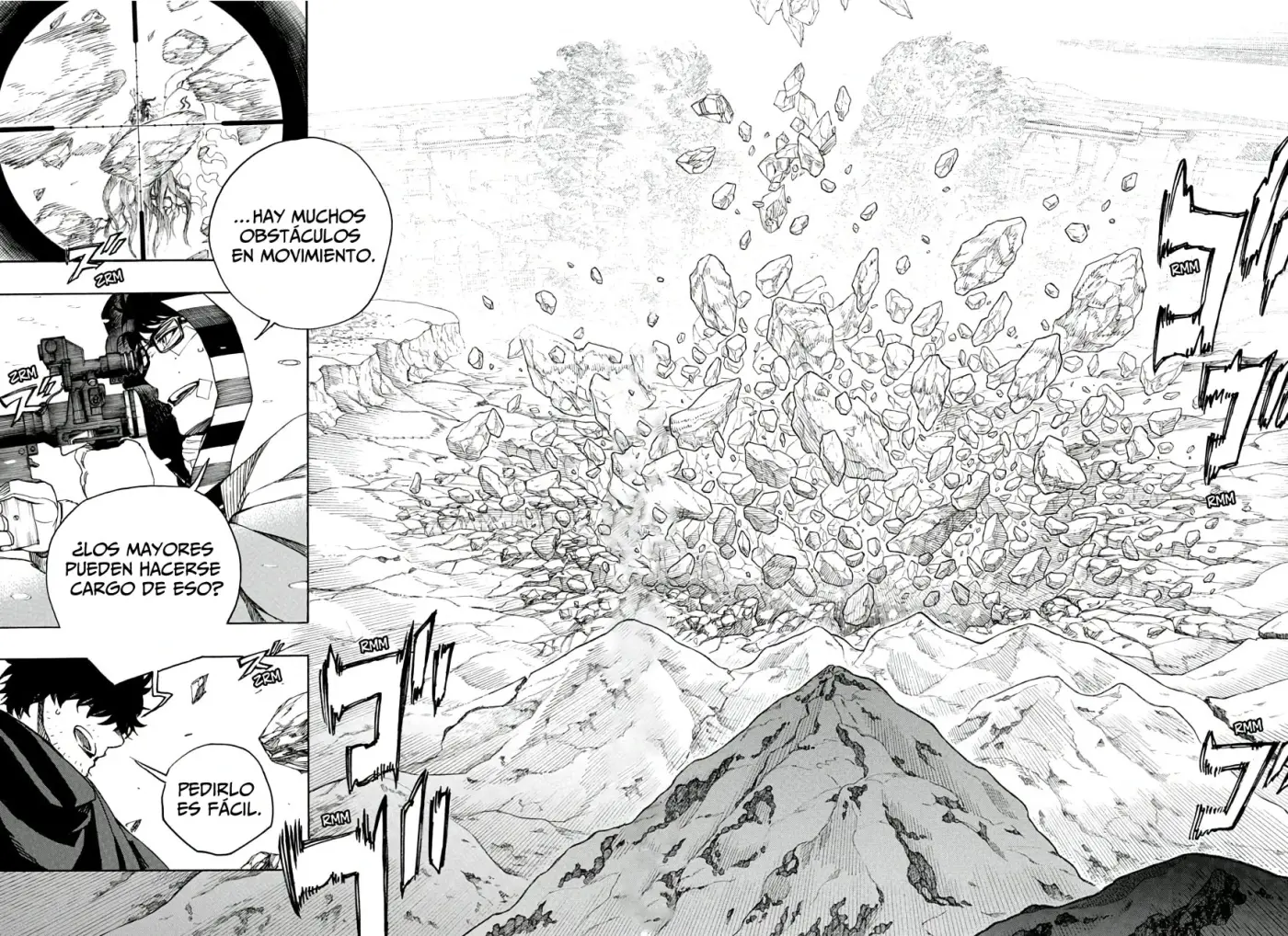 Ao no Exorcist capítulo 135, página 17