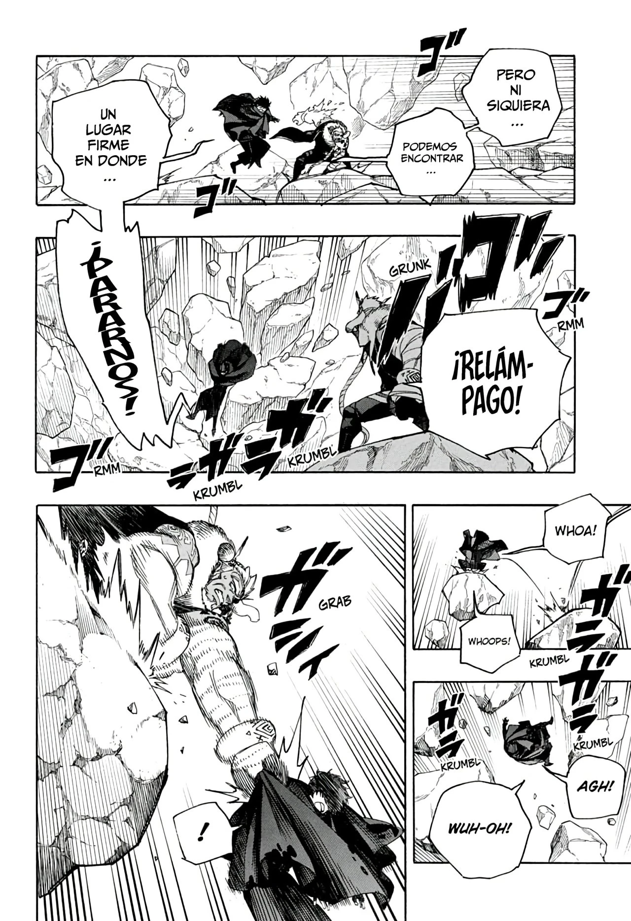 Ao no Exorcist capítulo 135, página 18