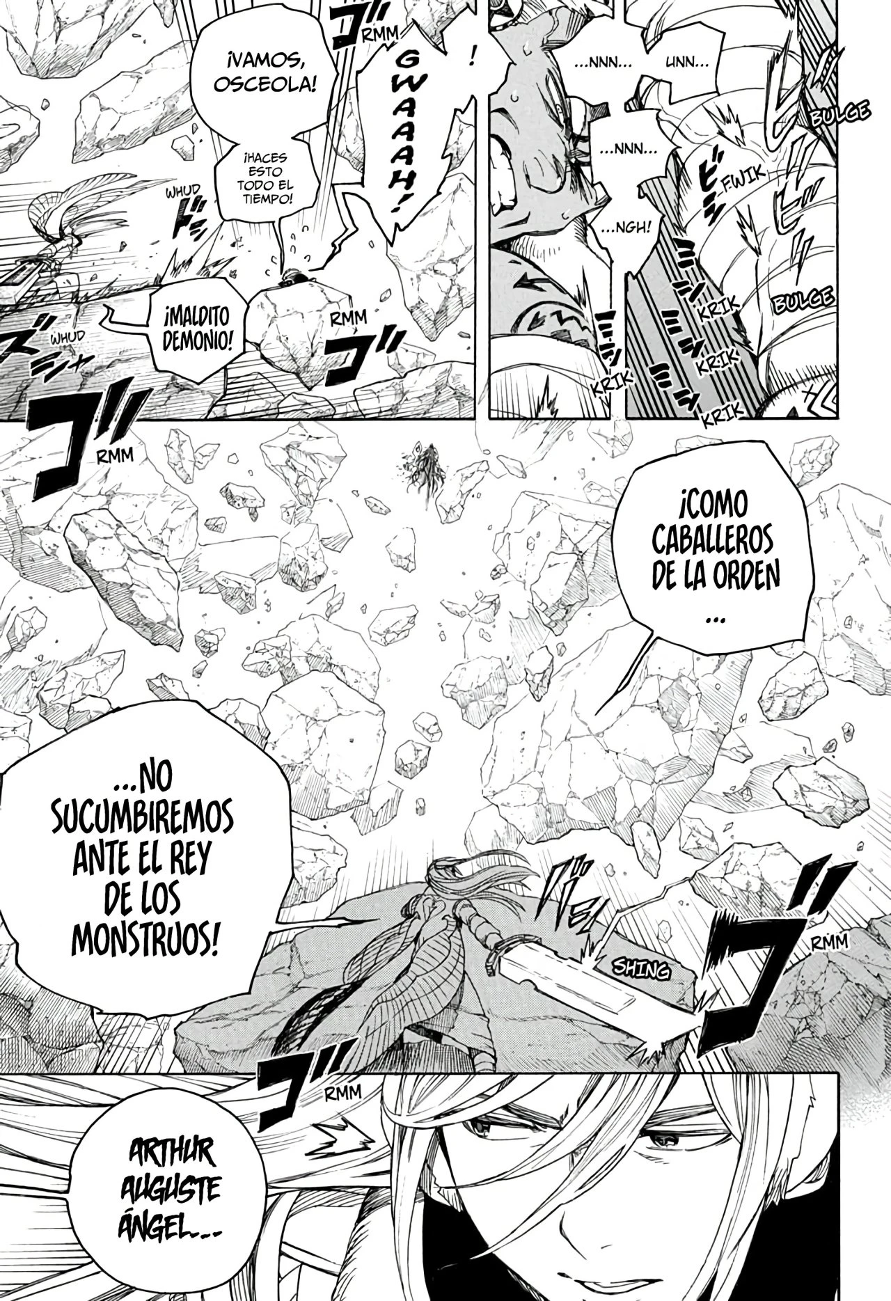 Ao no Exorcist capítulo 135, página 19