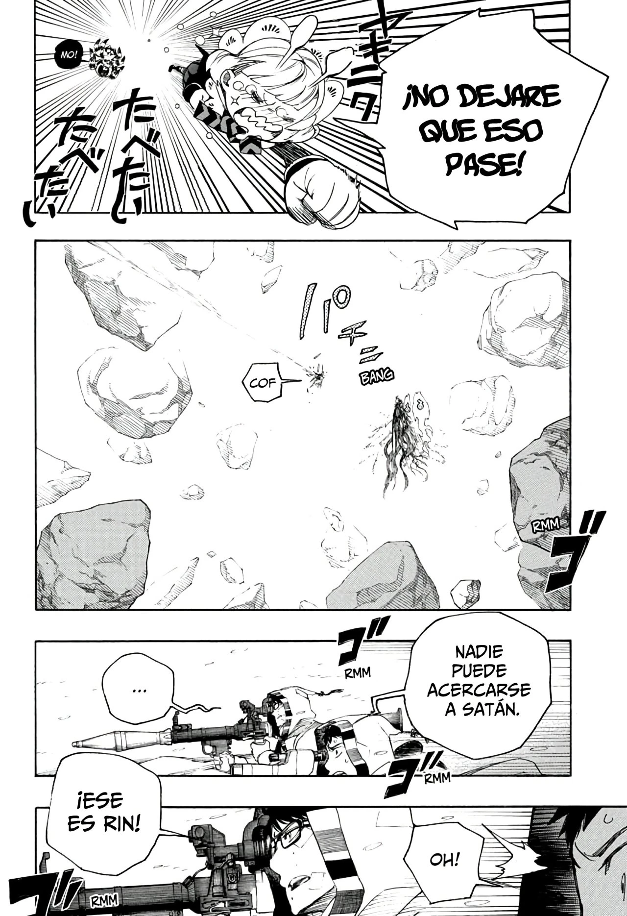 Ao no Exorcist capítulo 135, página 22