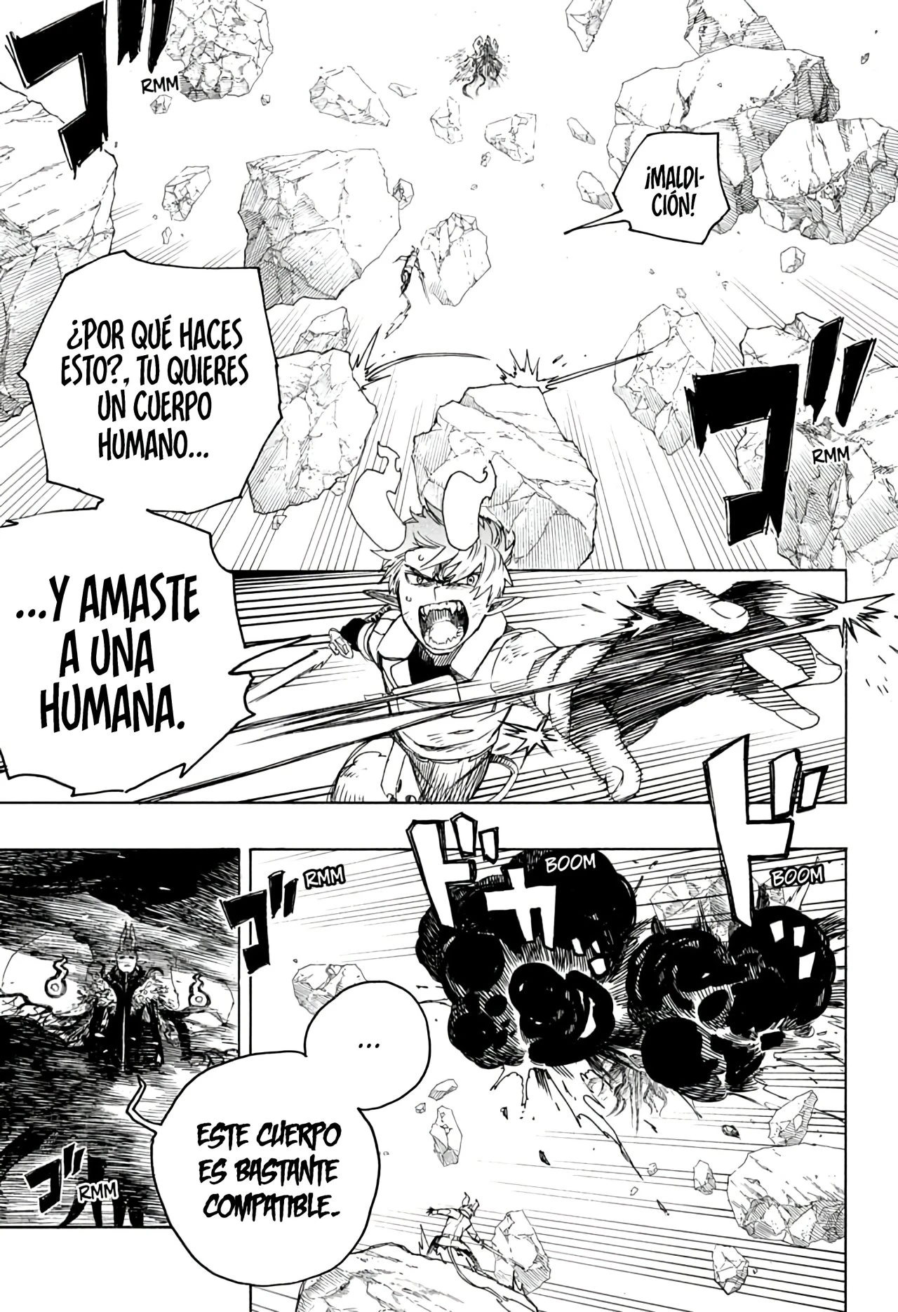 Ao no Exorcist capítulo 135, página 23