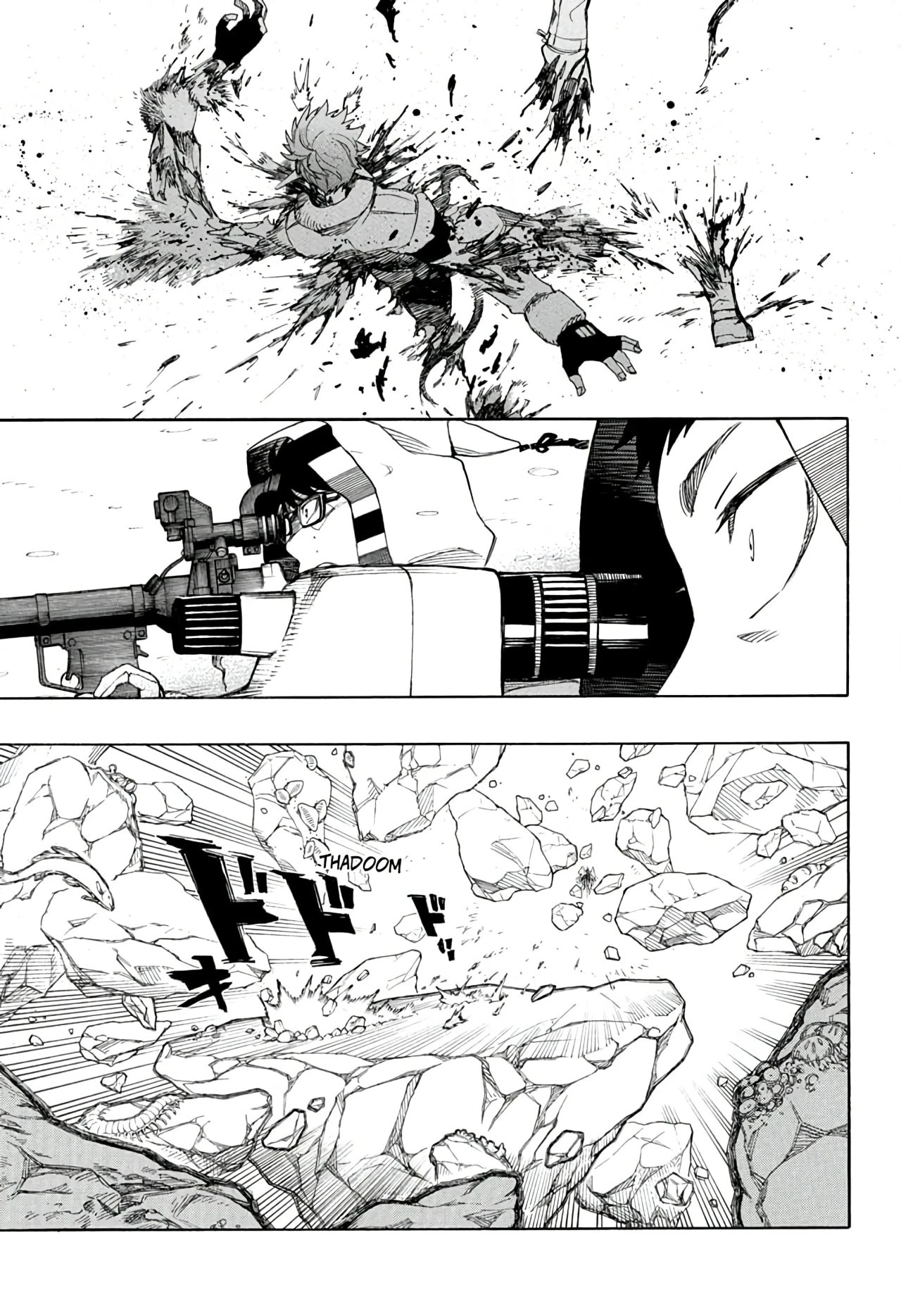 Ao no Exorcist capítulo 135, página 27
