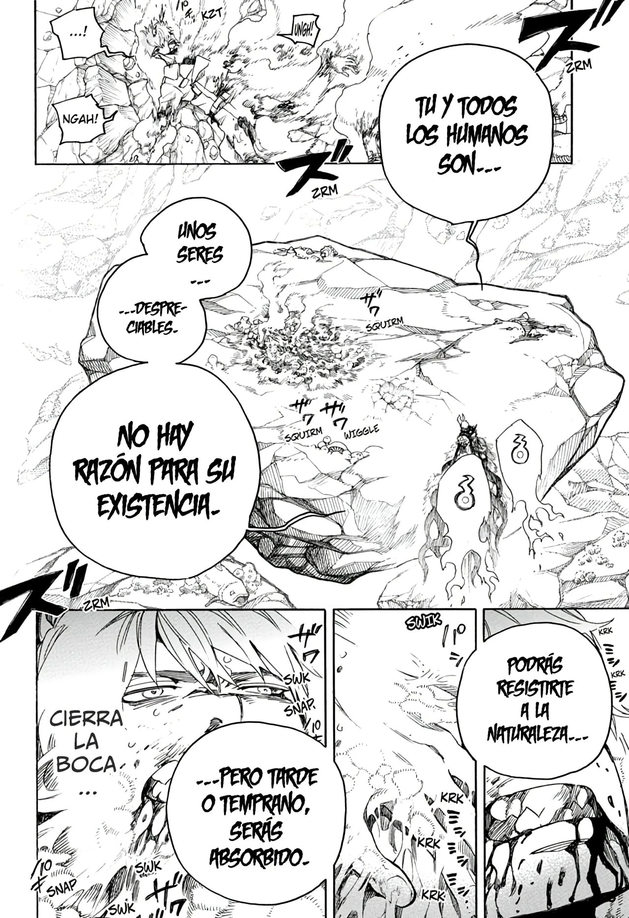 Ao no Exorcist capítulo 135, página 28