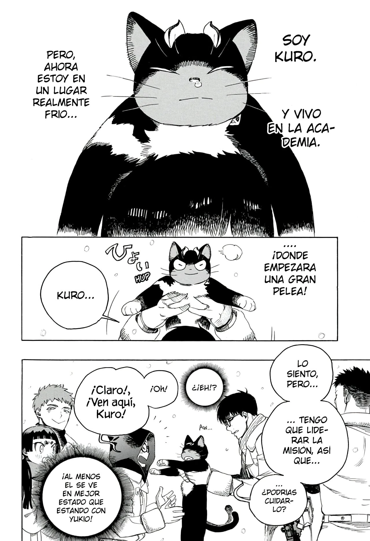 Ao no Exorcist capítulo 135, página 37