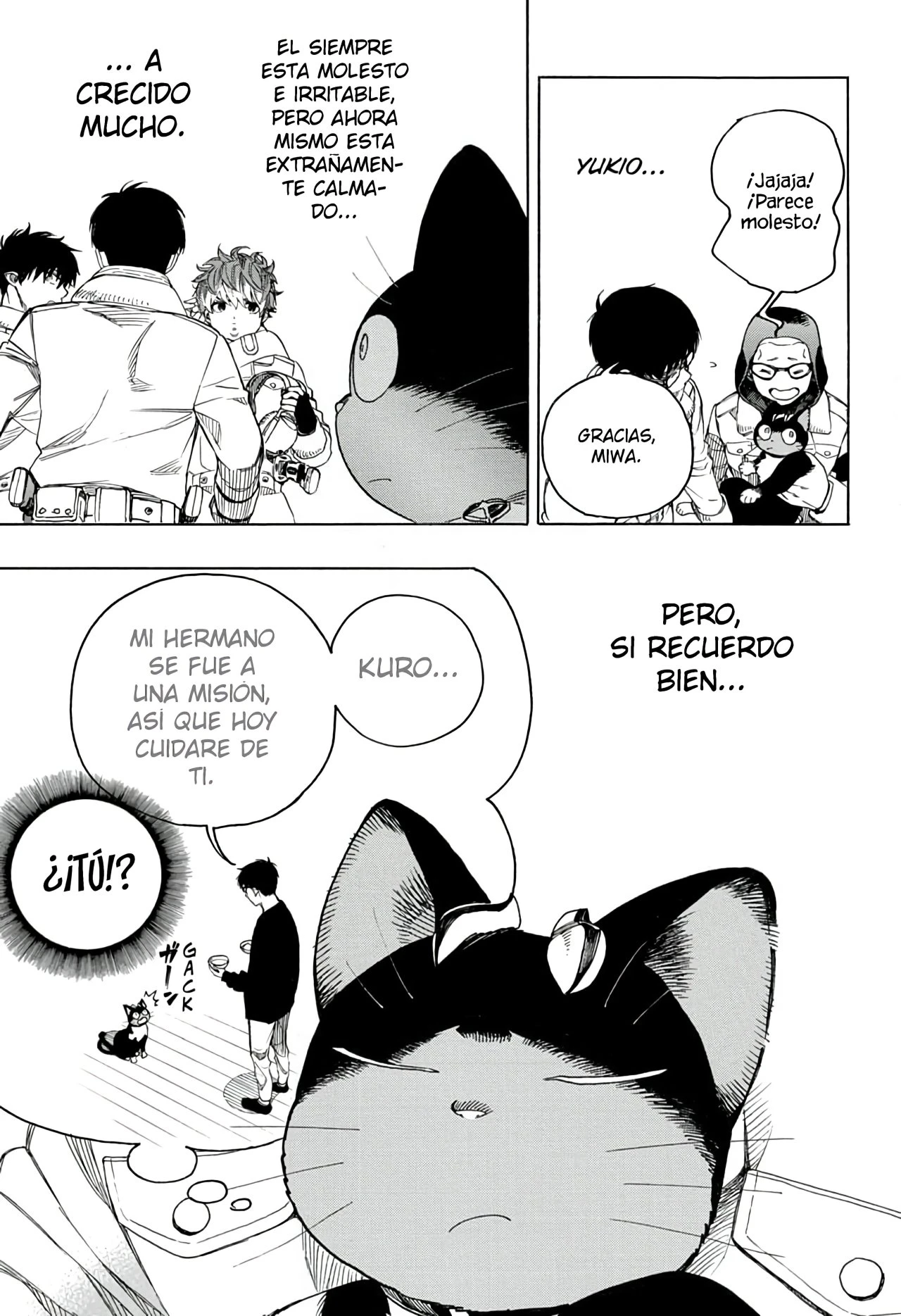 Ao no Exorcist capítulo 135, página 38
