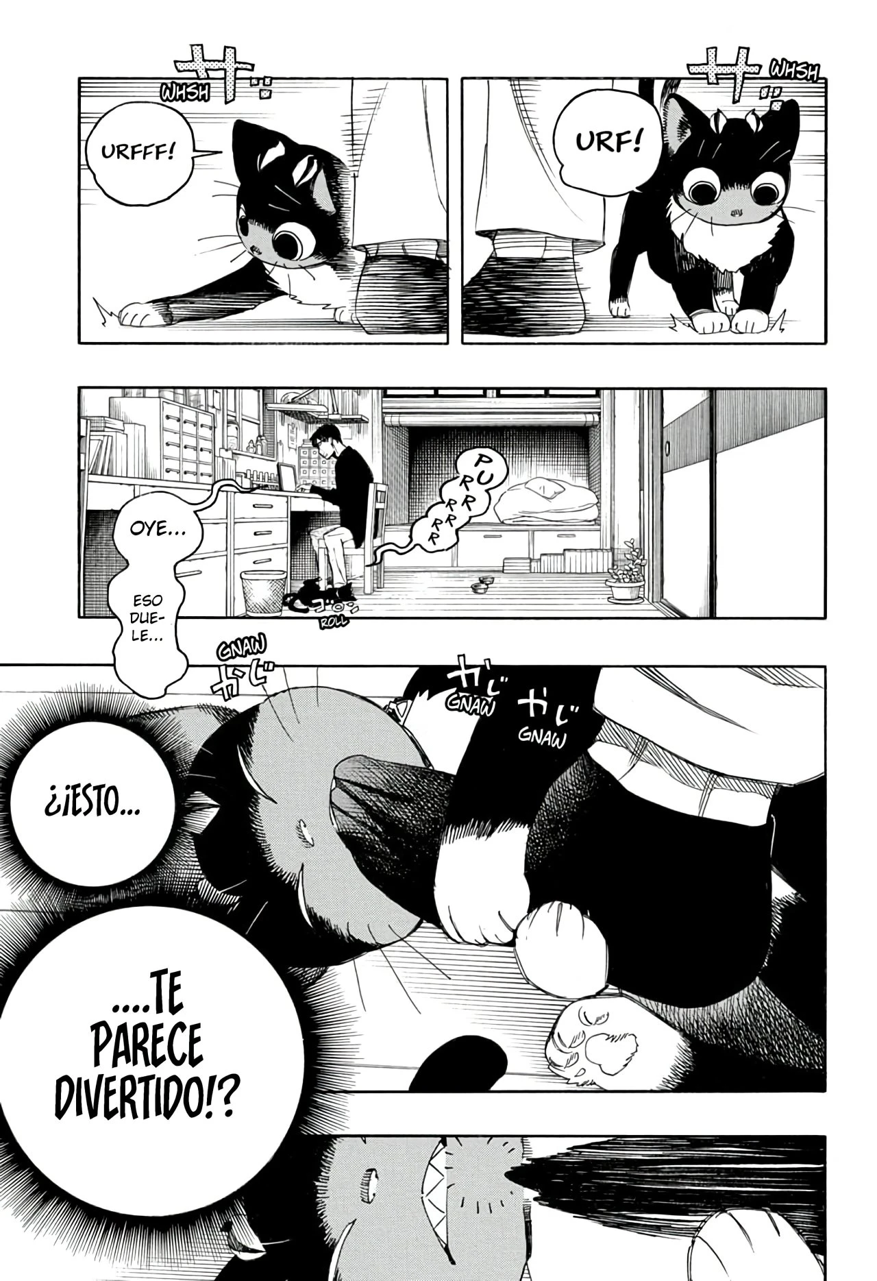 Ao no Exorcist capítulo 135, página 42