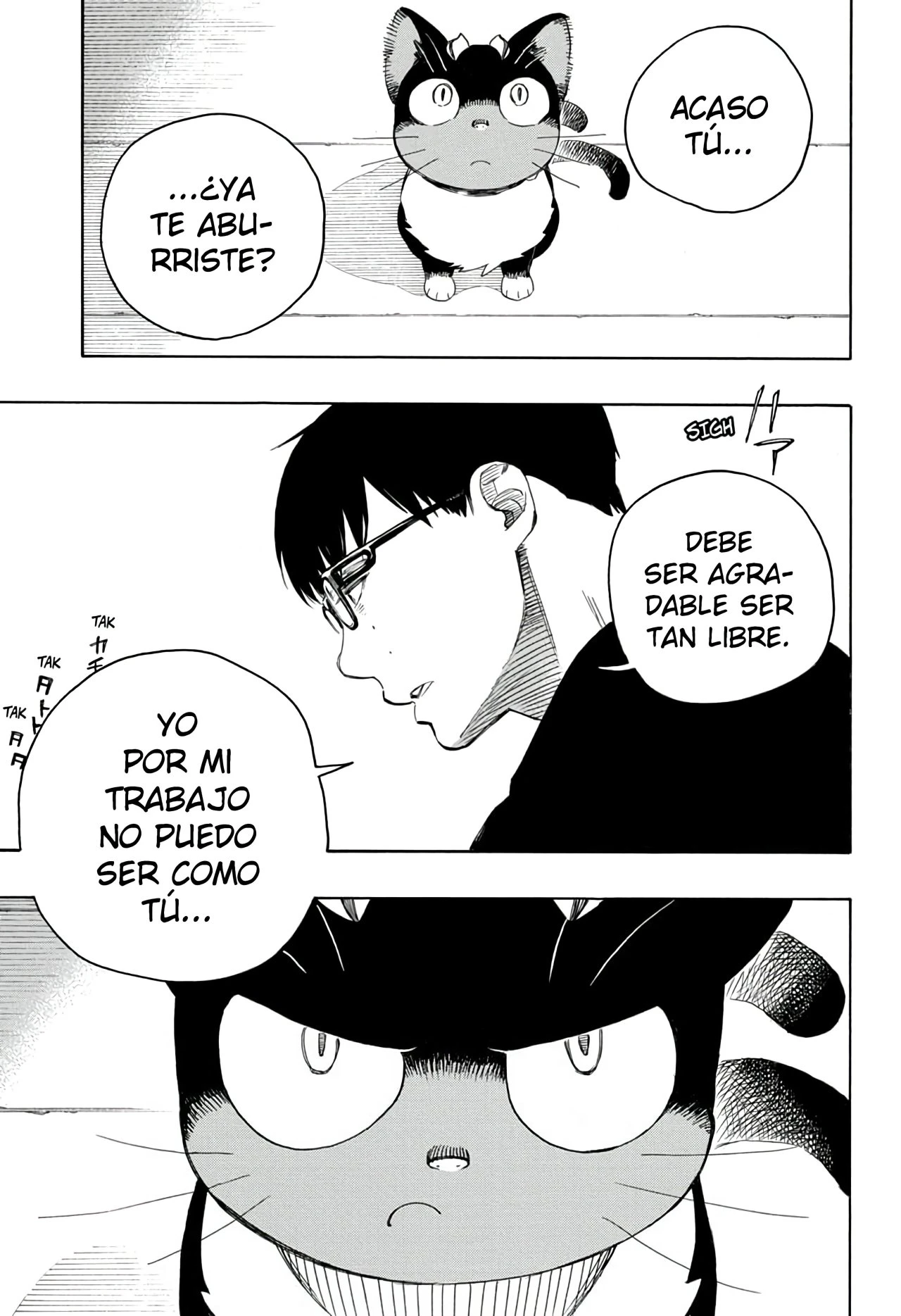 Ao no Exorcist capítulo 135, página 44