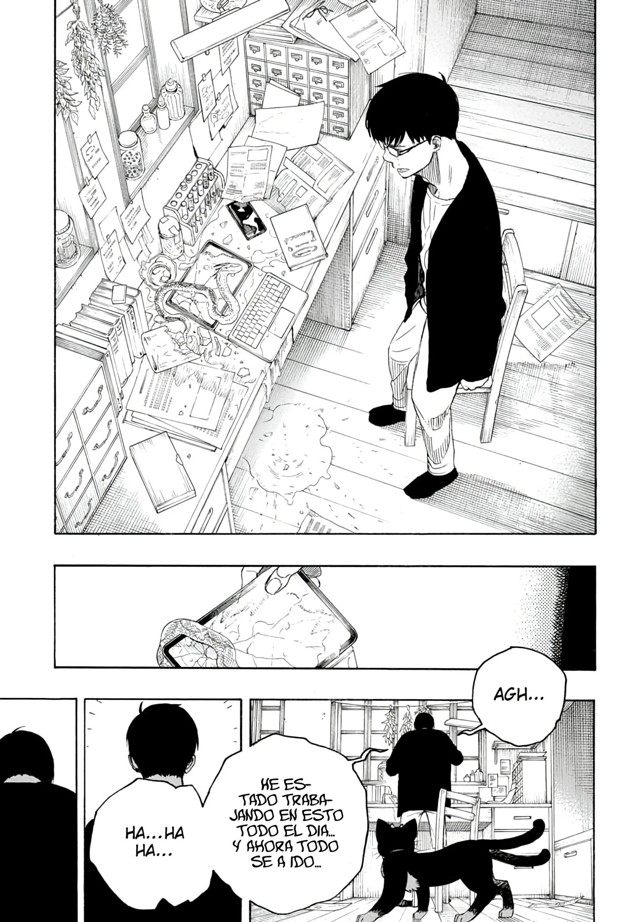 Ao no Exorcist capítulo 135, página 46