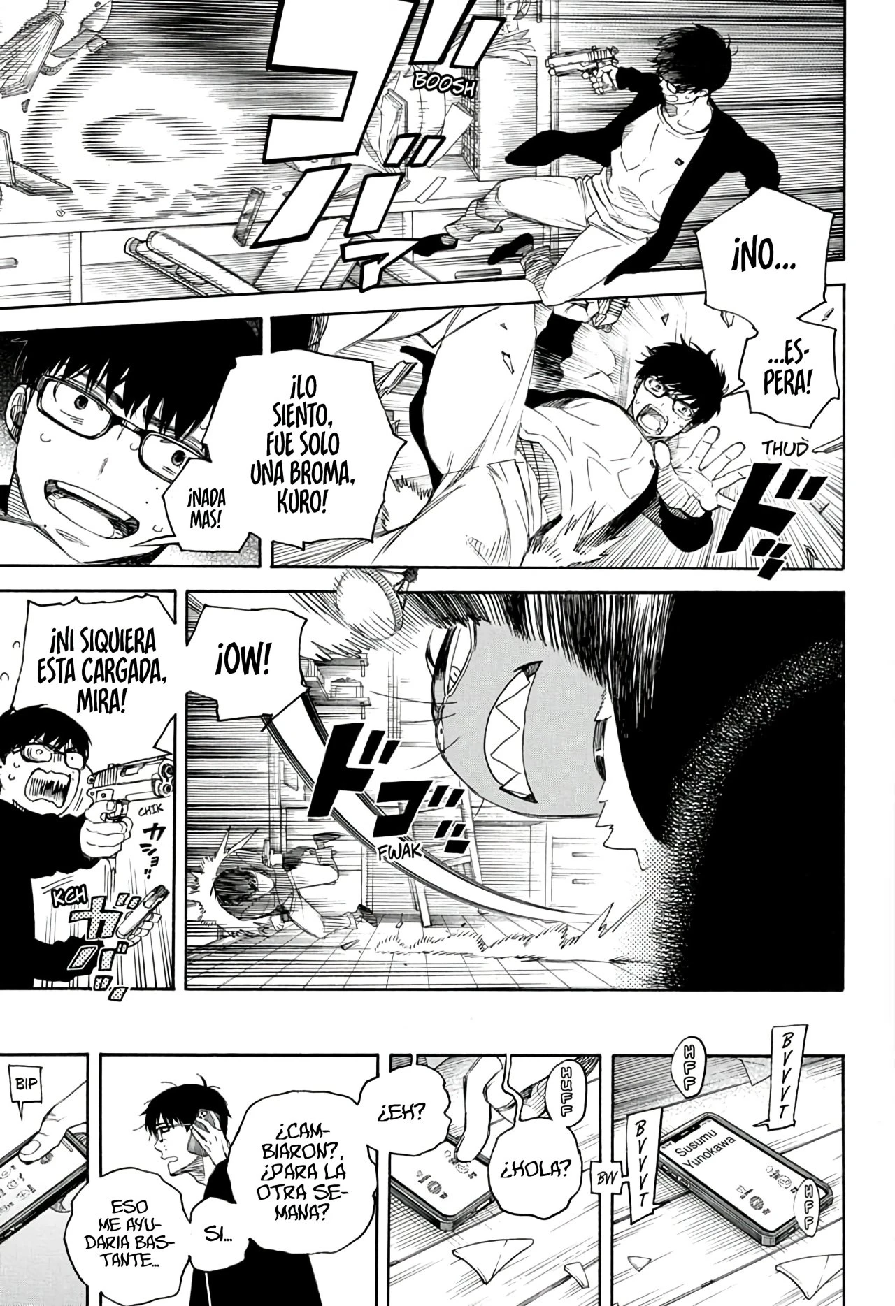 Ao no Exorcist capítulo 135, página 48