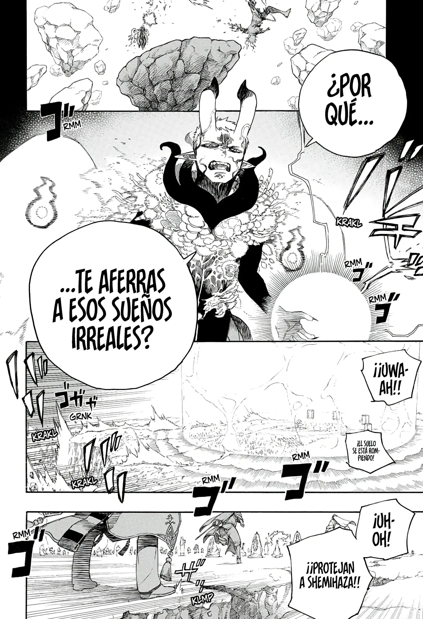 Ao no Exorcist capítulo 136, página 6