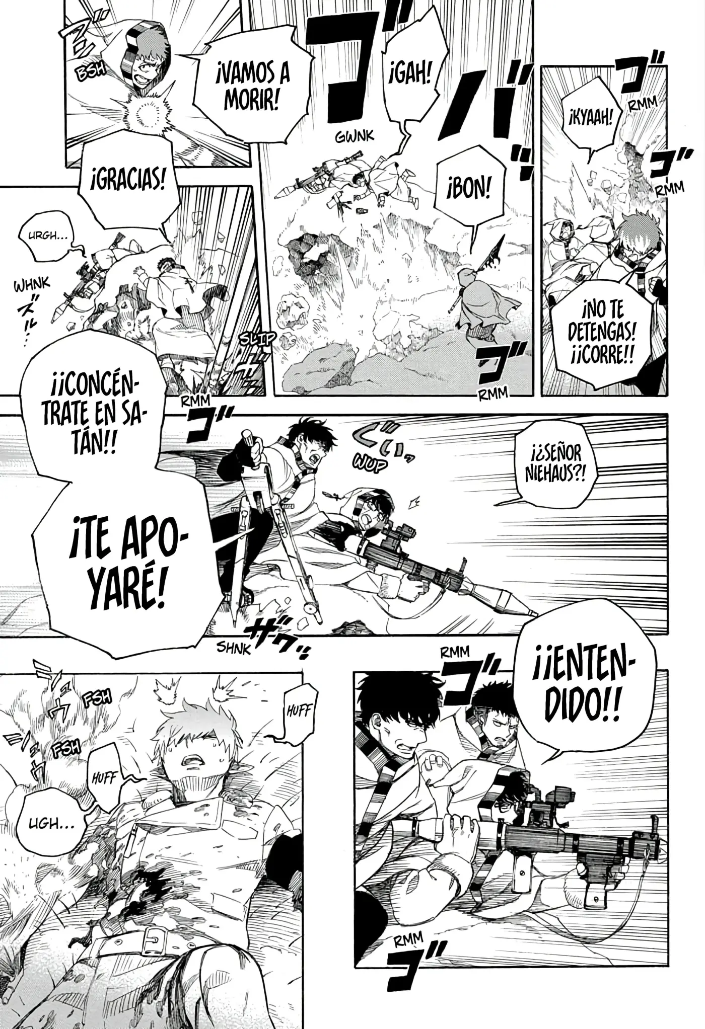 Ao no Exorcist capítulo 136, página 7