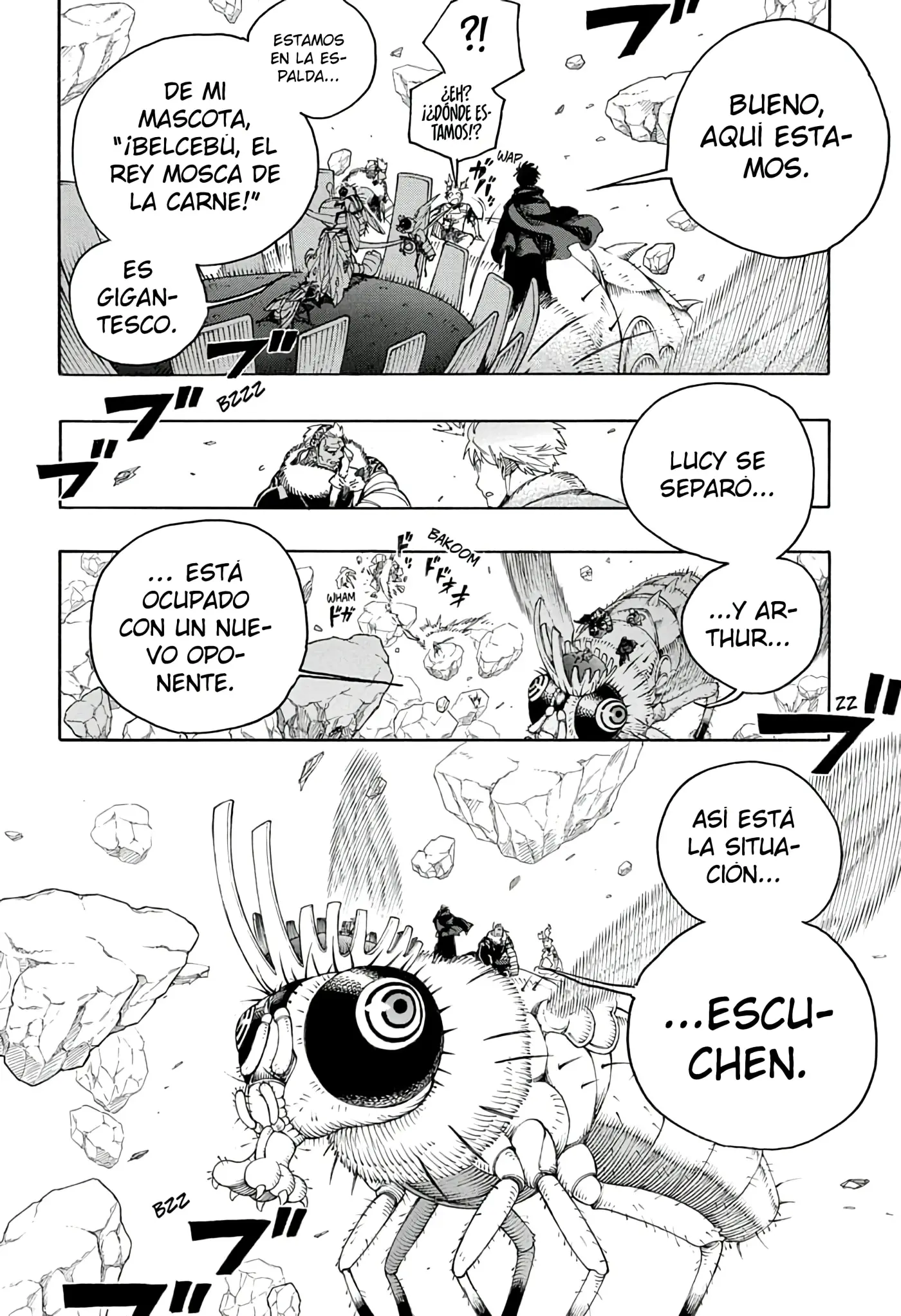 Ao no Exorcist capítulo 136, página 8