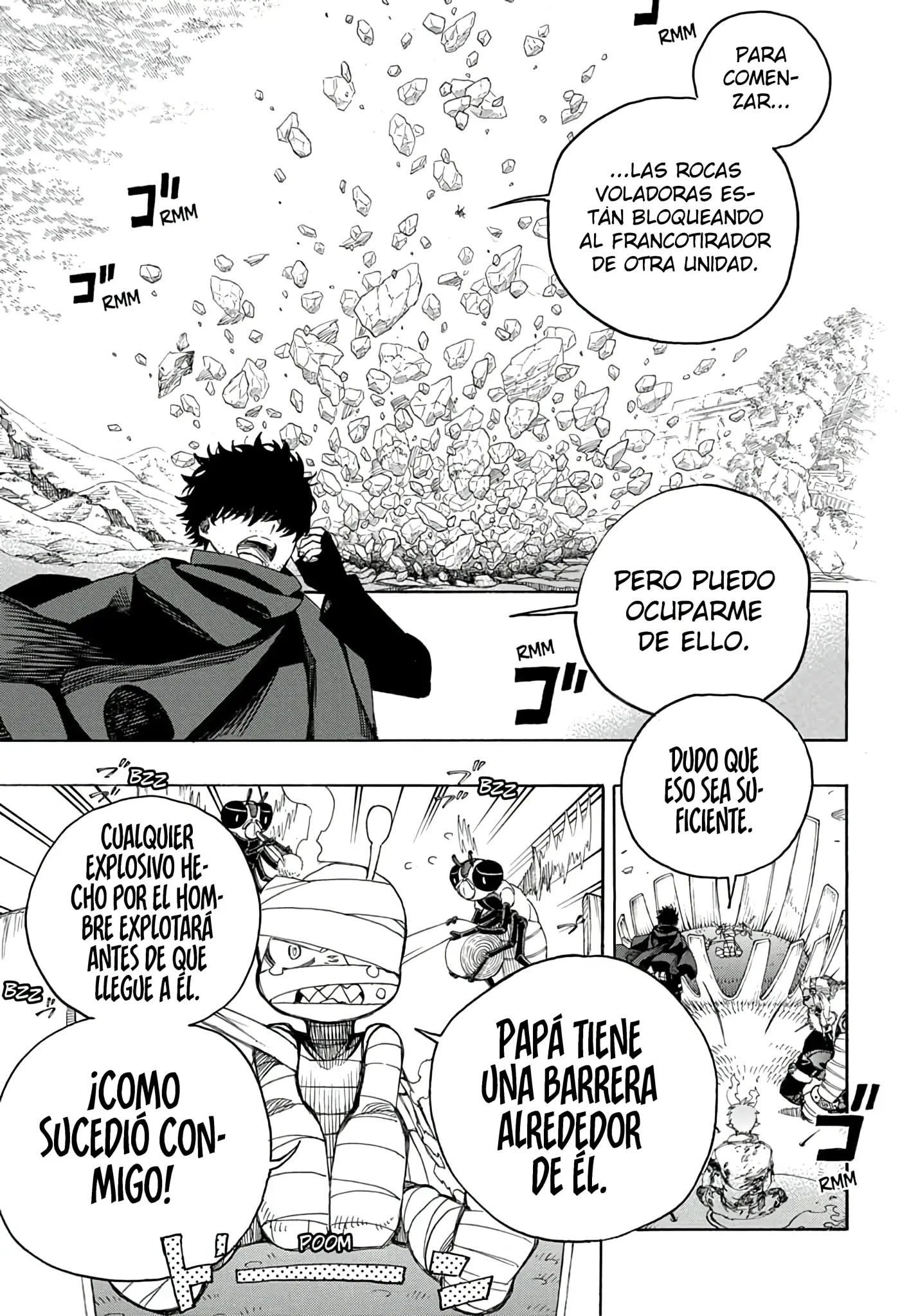 Ao no Exorcist capítulo 136, página 9