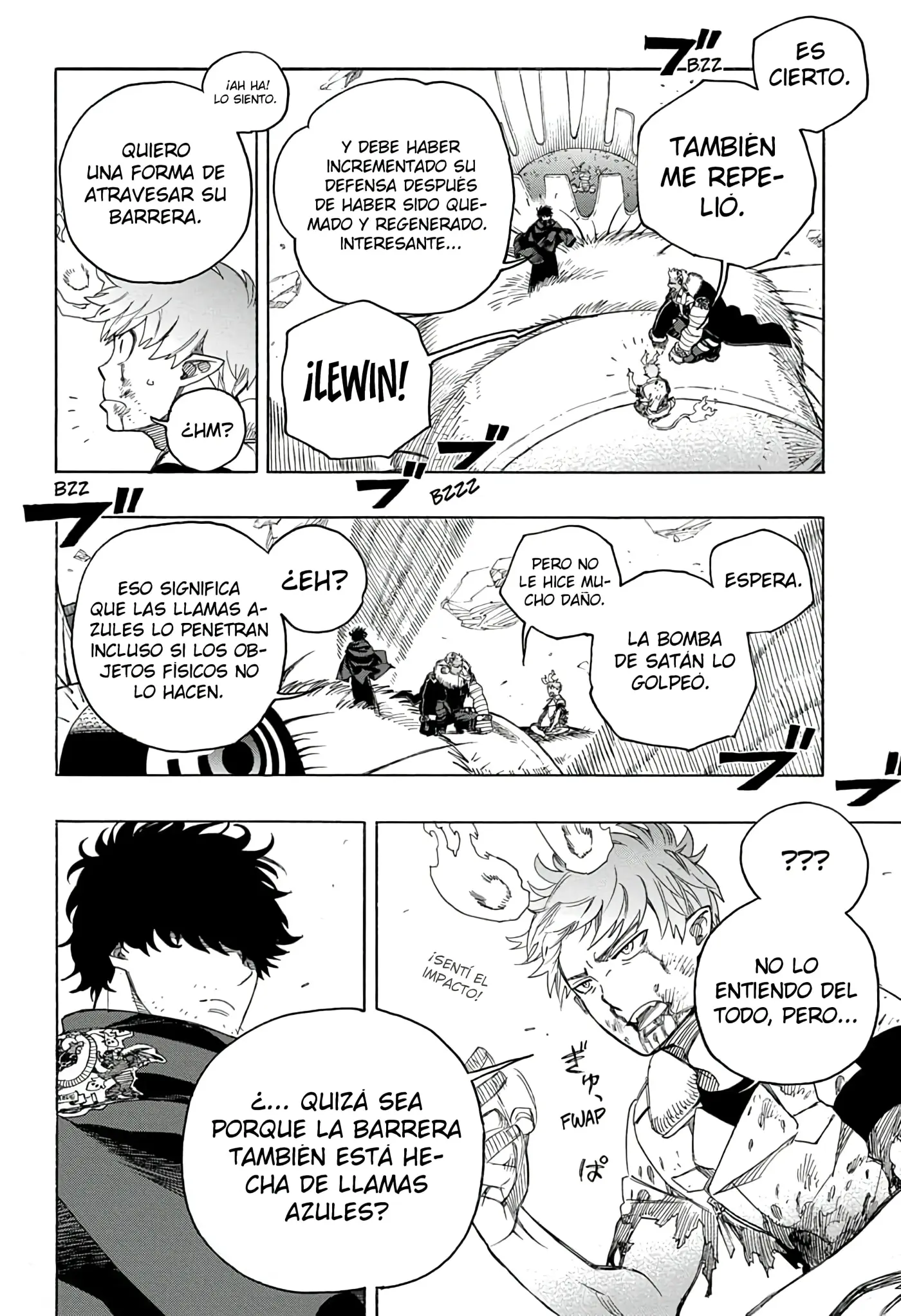 Ao no Exorcist capítulo 136, página 10
