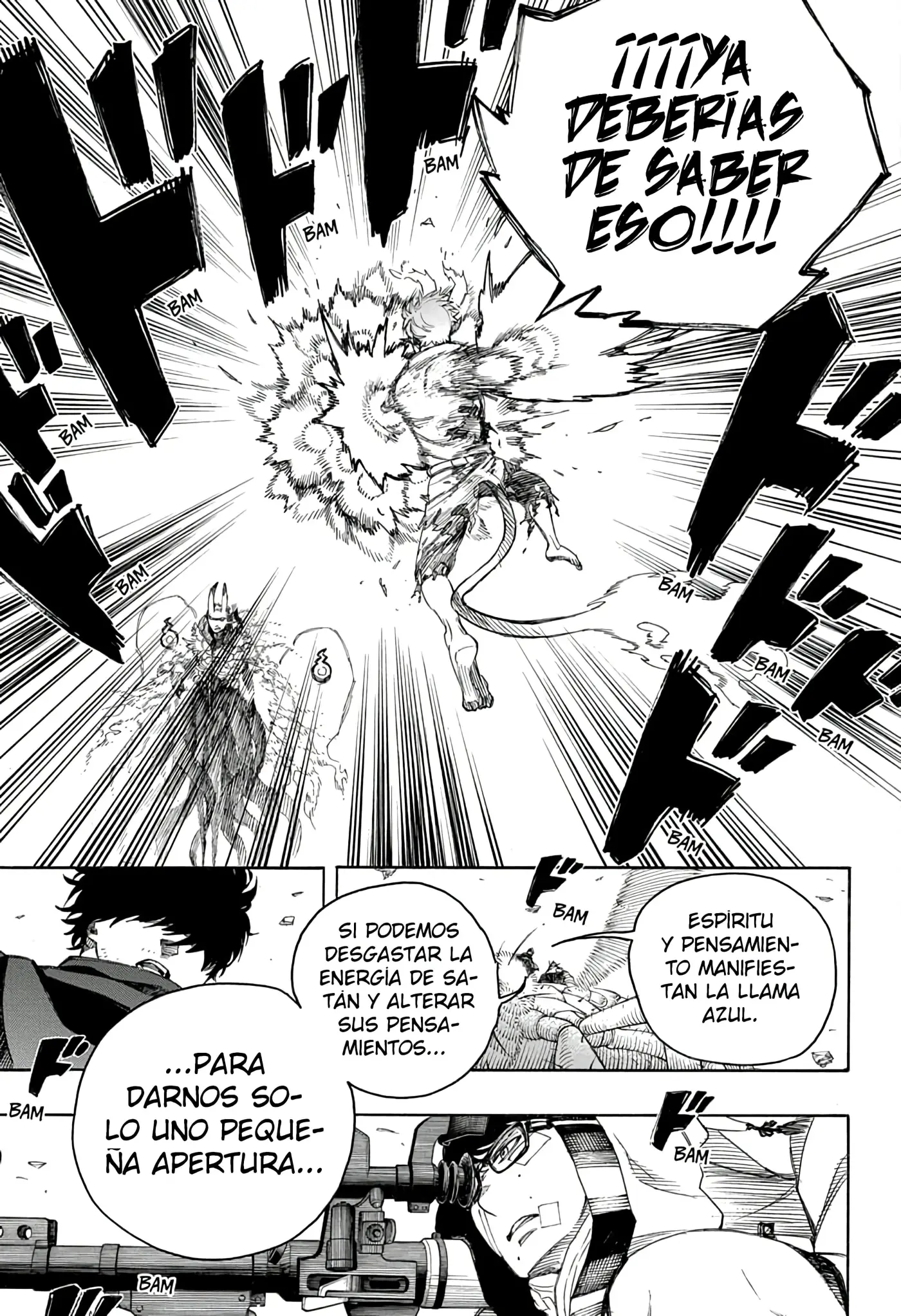 Ao no Exorcist capítulo 136, página 17