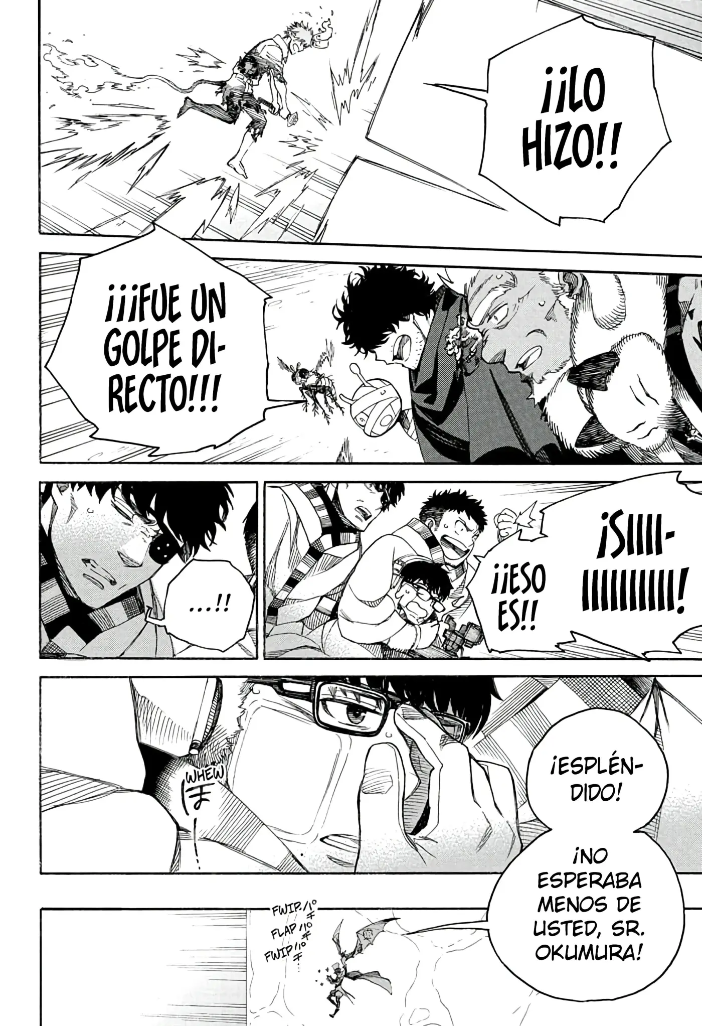 Ao no Exorcist capítulo 137, página 4
