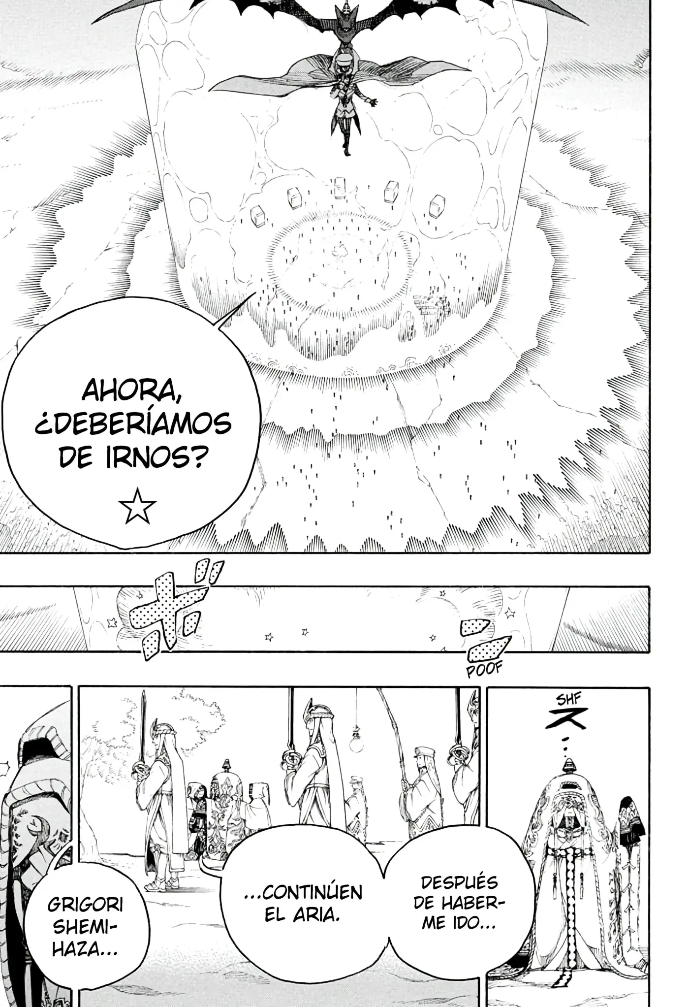 Ao no Exorcist capítulo 137, página 9