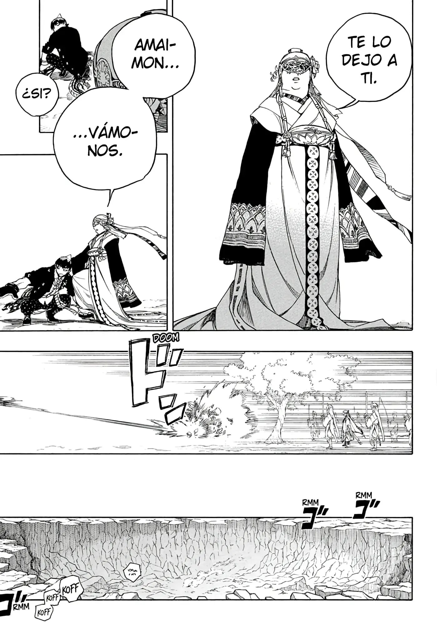 Ao no Exorcist capítulo 137, página 11
