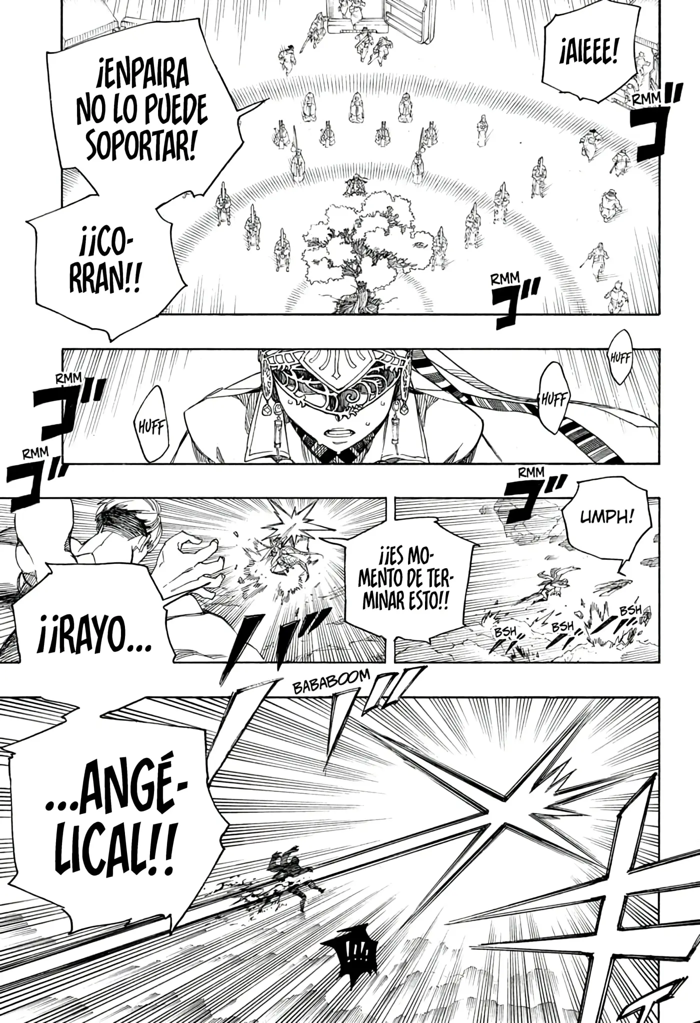 Ao no Exorcist capítulo 137, página 28