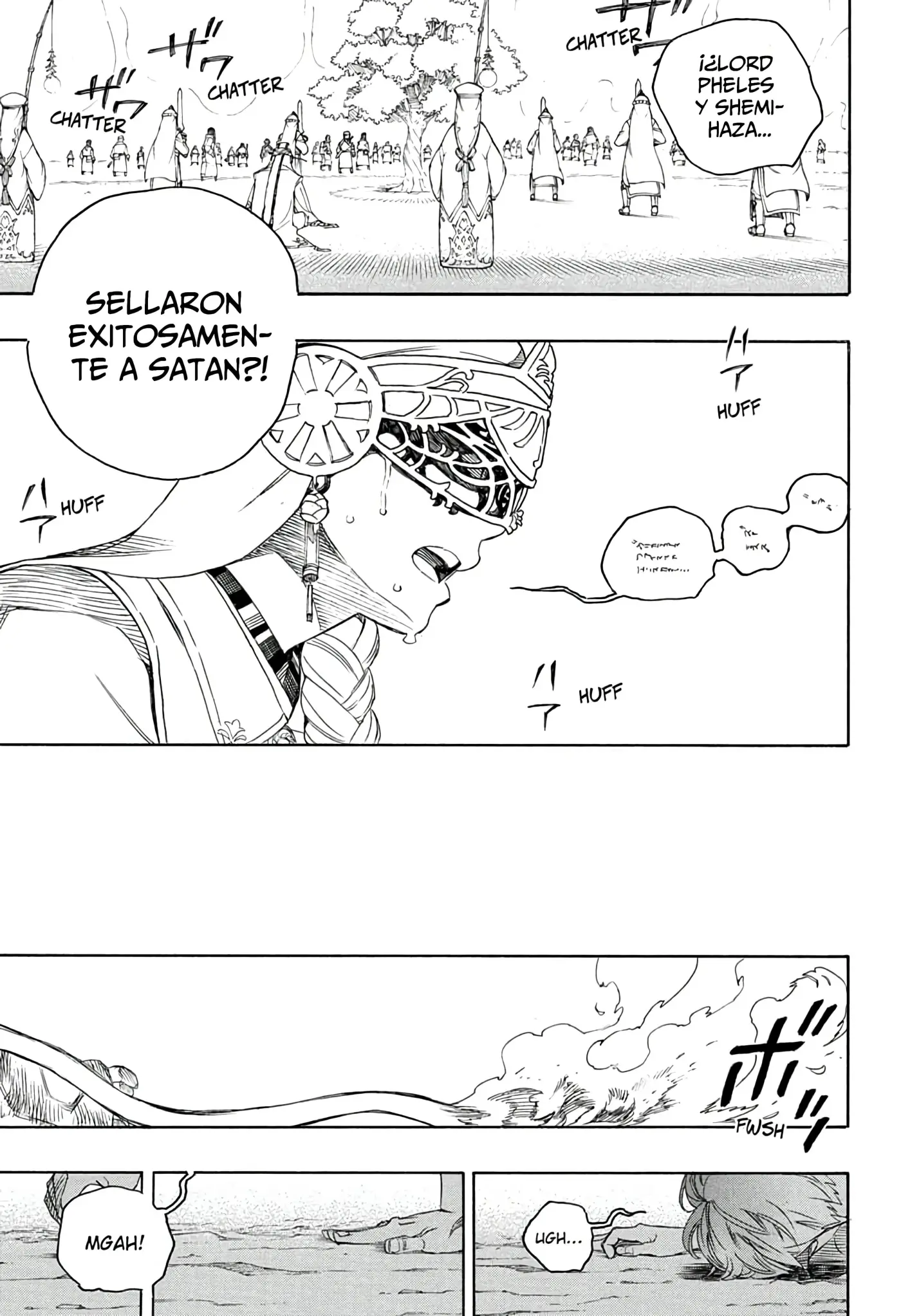 Ao no Exorcist capítulo 138, página 5