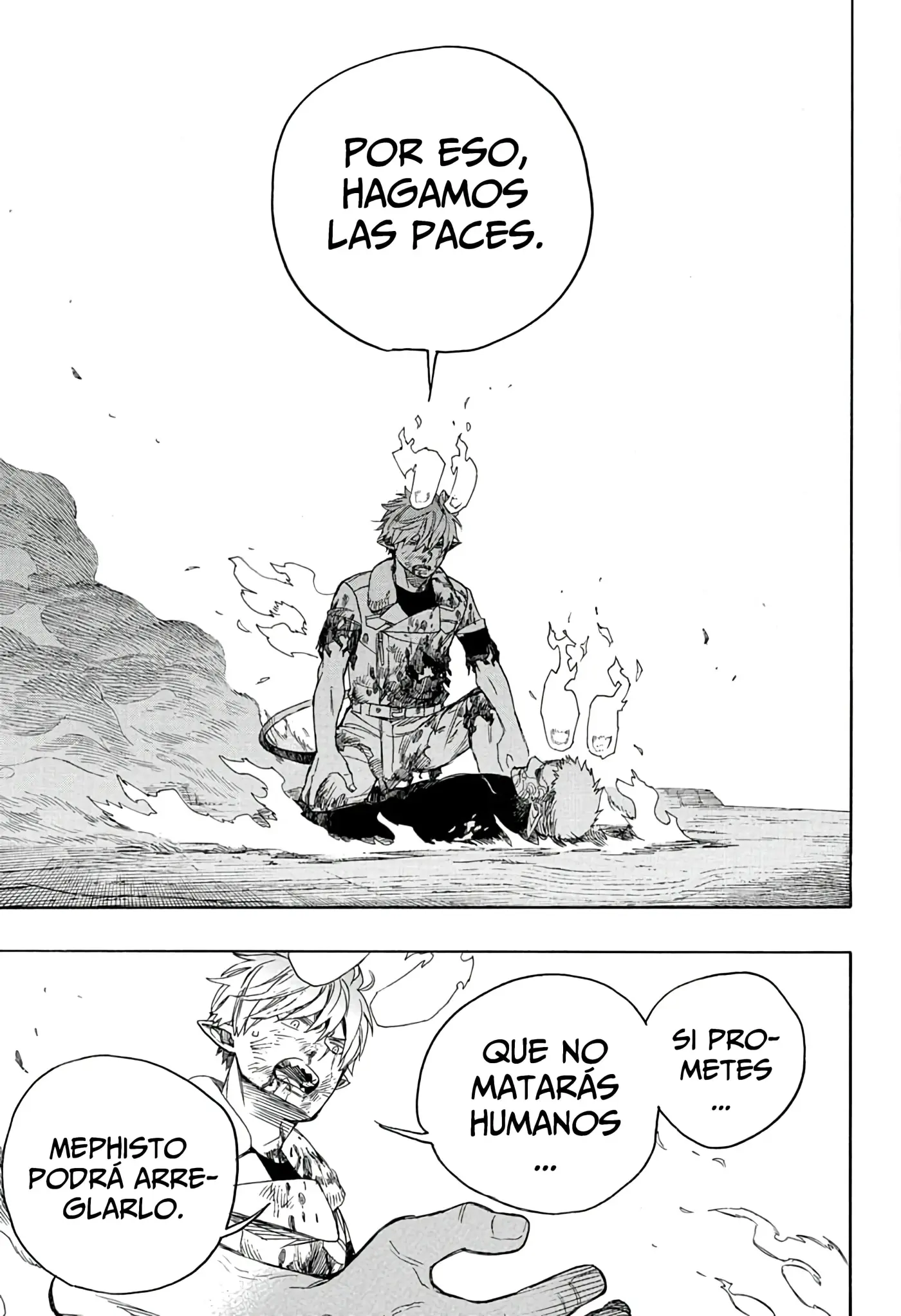 Ao no Exorcist capítulo 138, página 18