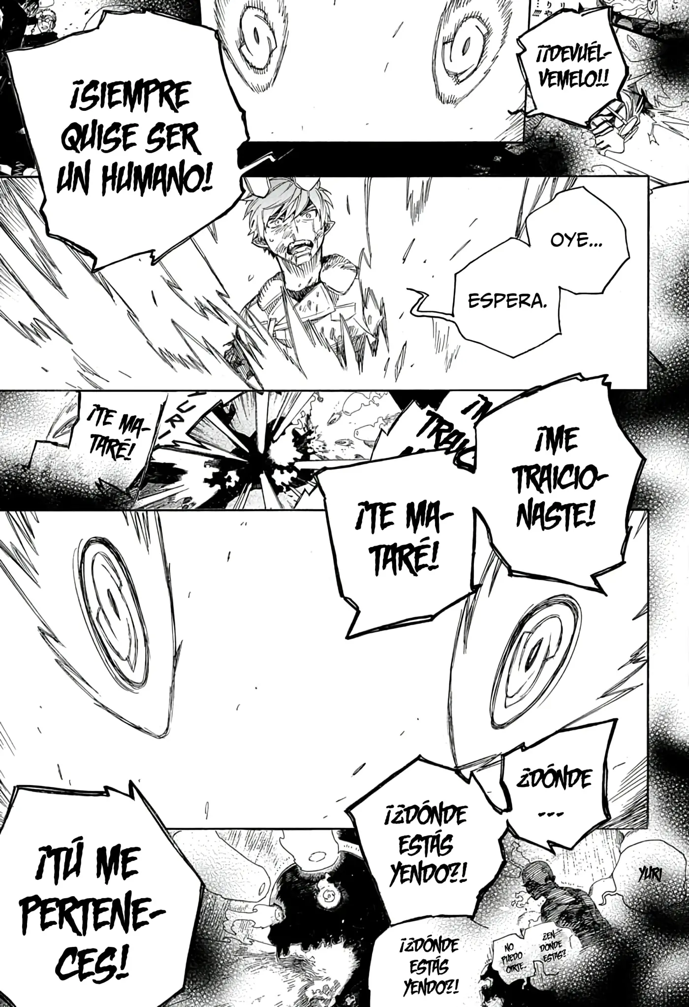 Ao no Exorcist capítulo 138, página 24