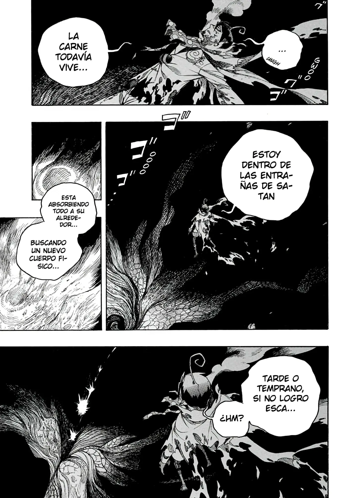 Ao no Exorcist capítulo 139, página 10