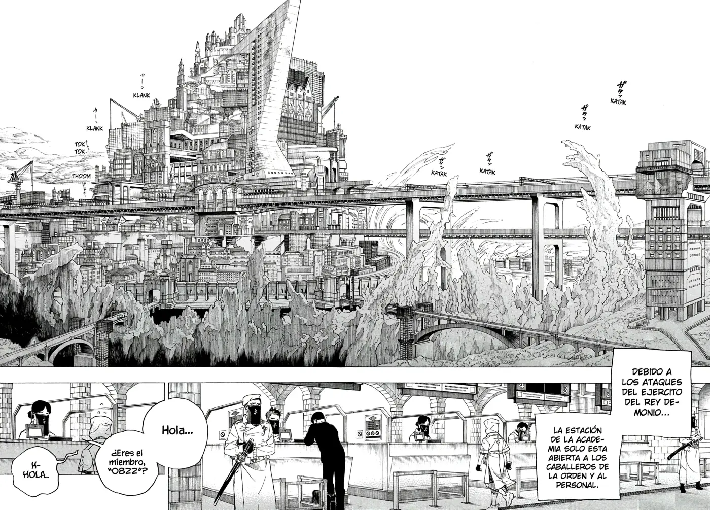 Ao no Exorcist capítulo 139, página 29