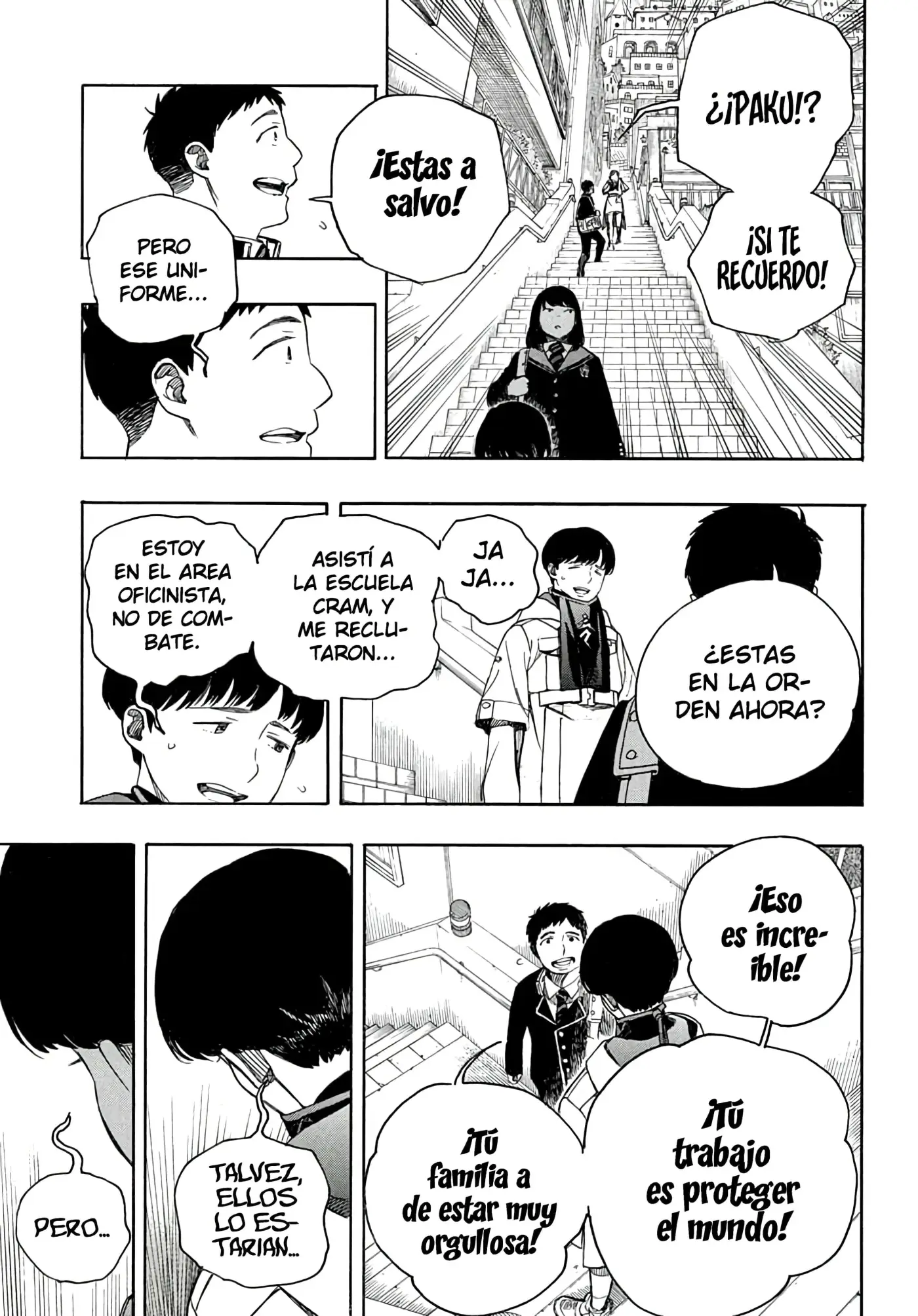 Ao no Exorcist capítulo 139, página 33