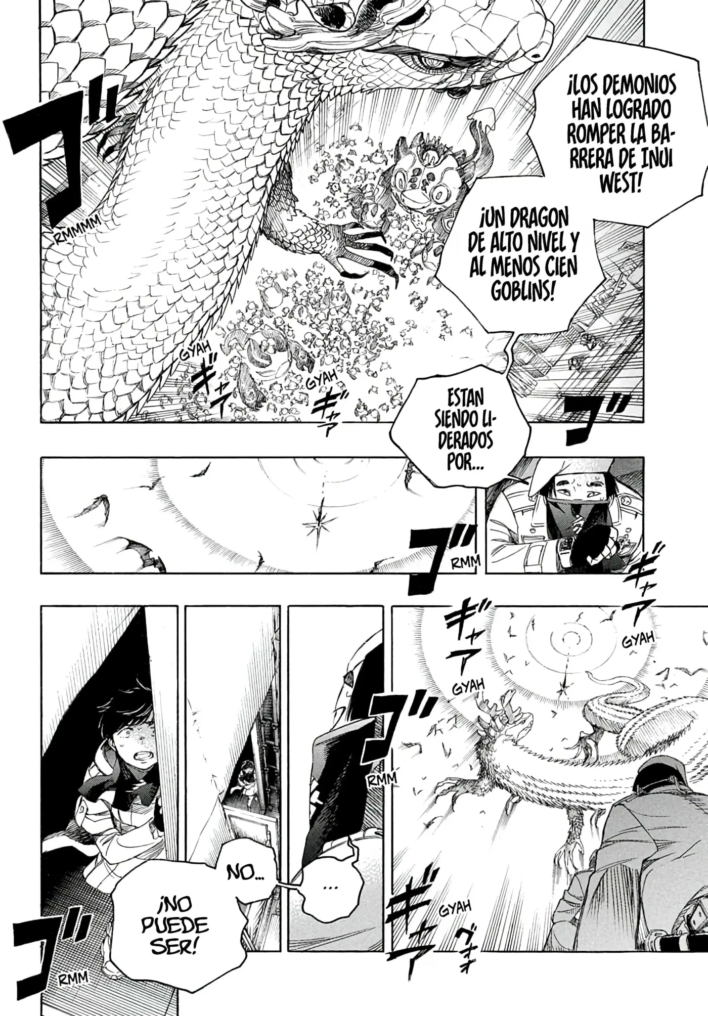 Ao no Exorcist capítulo 139, página 42