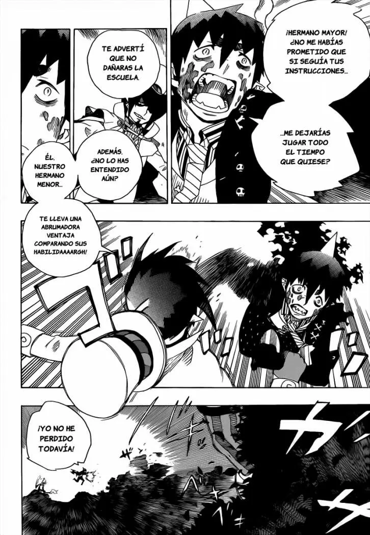 Ao no Exorcist capítulo 14, página 3