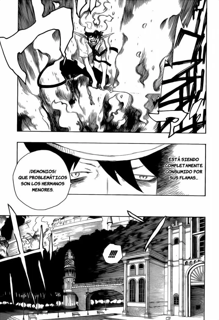 Ao no Exorcist capítulo 14, página 6