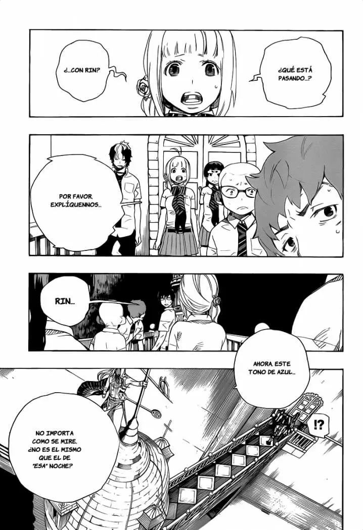 Ao no Exorcist capítulo 14, página 8