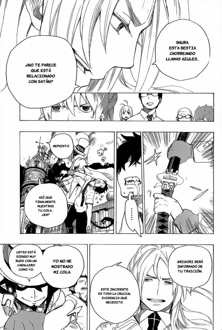 Ao no Exorcist capítulo 14, página 14