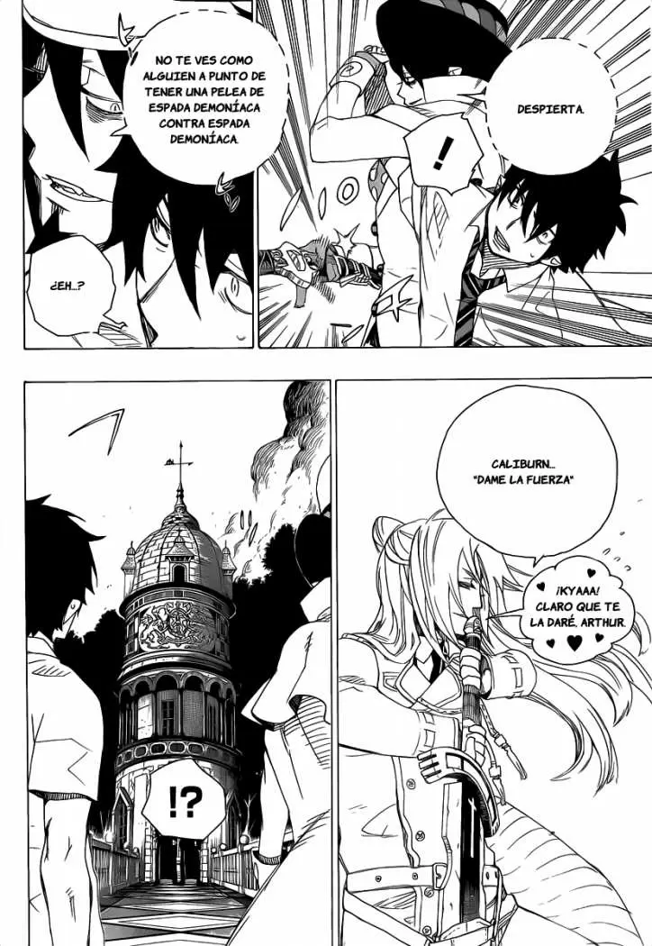 Ao no Exorcist capítulo 14, página 15