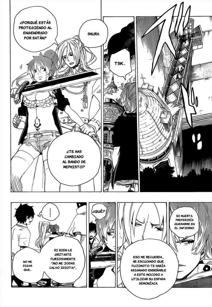 Ao no Exorcist capítulo 14, página 19