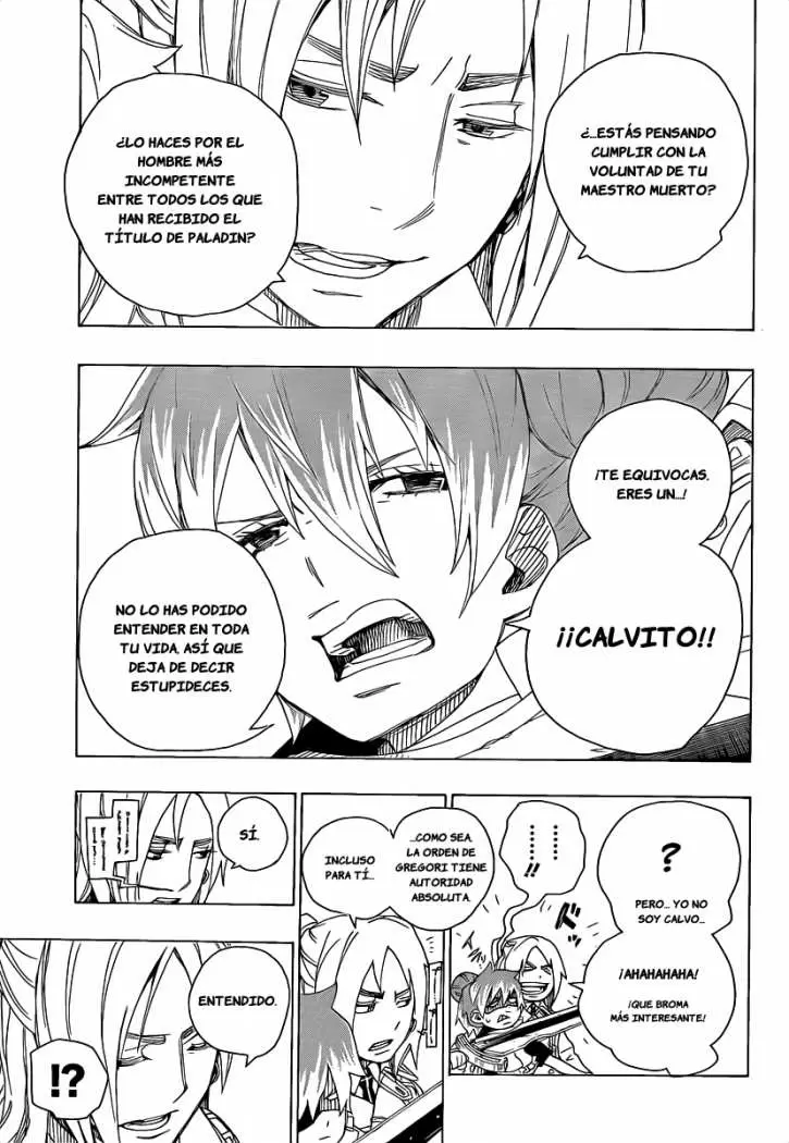 Ao no Exorcist capítulo 14, página 20