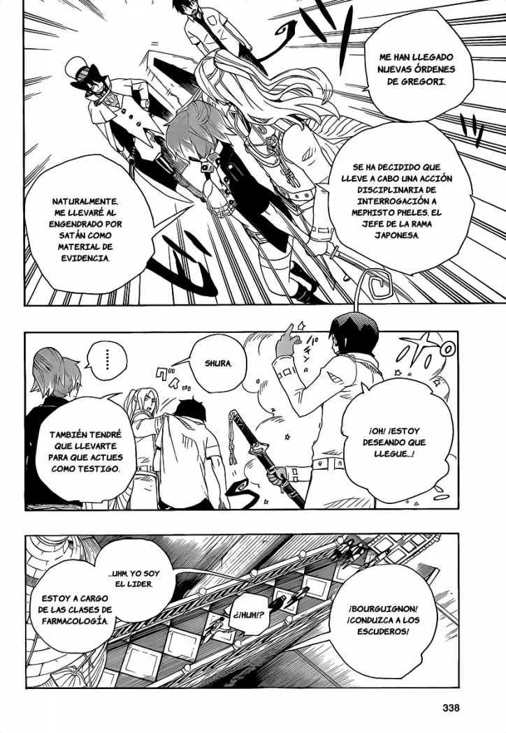 Ao no Exorcist capítulo 14, página 21