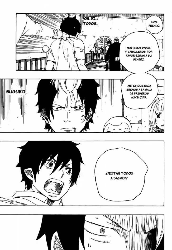 Ao no Exorcist capítulo 14, página 22
